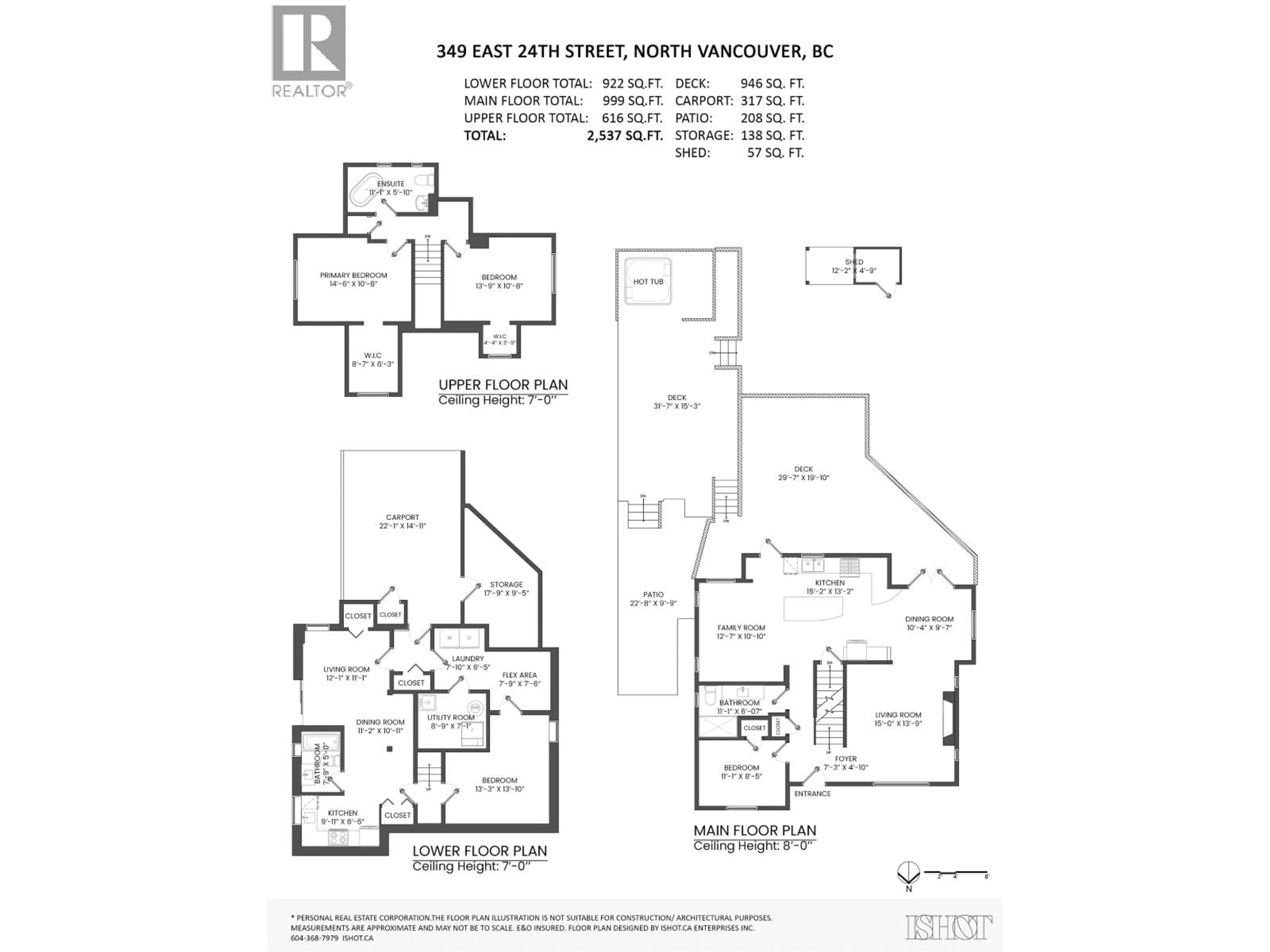 Floor plan for 349 24TH STREET, North Vancouver British Columbia V7L3E9