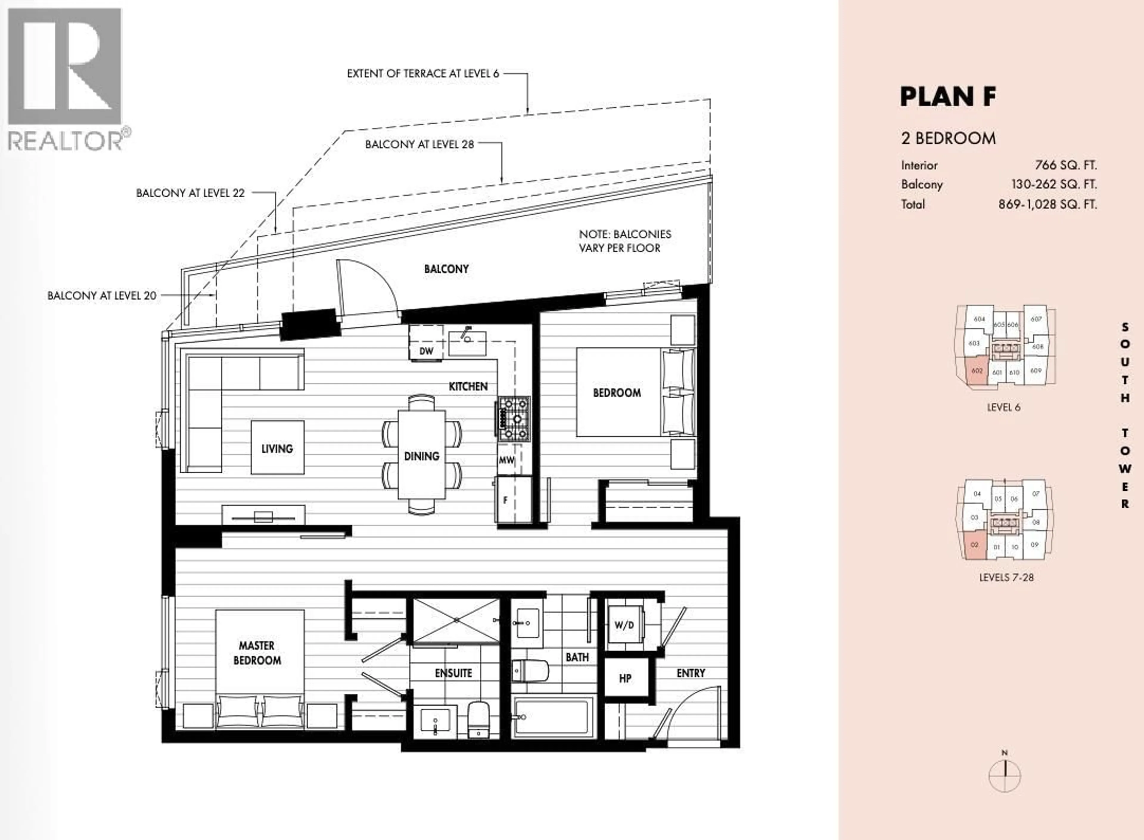 Floor plan for 1802 - 308 ALDERSON AVENUE, Coquitlam British Columbia V3K0J2