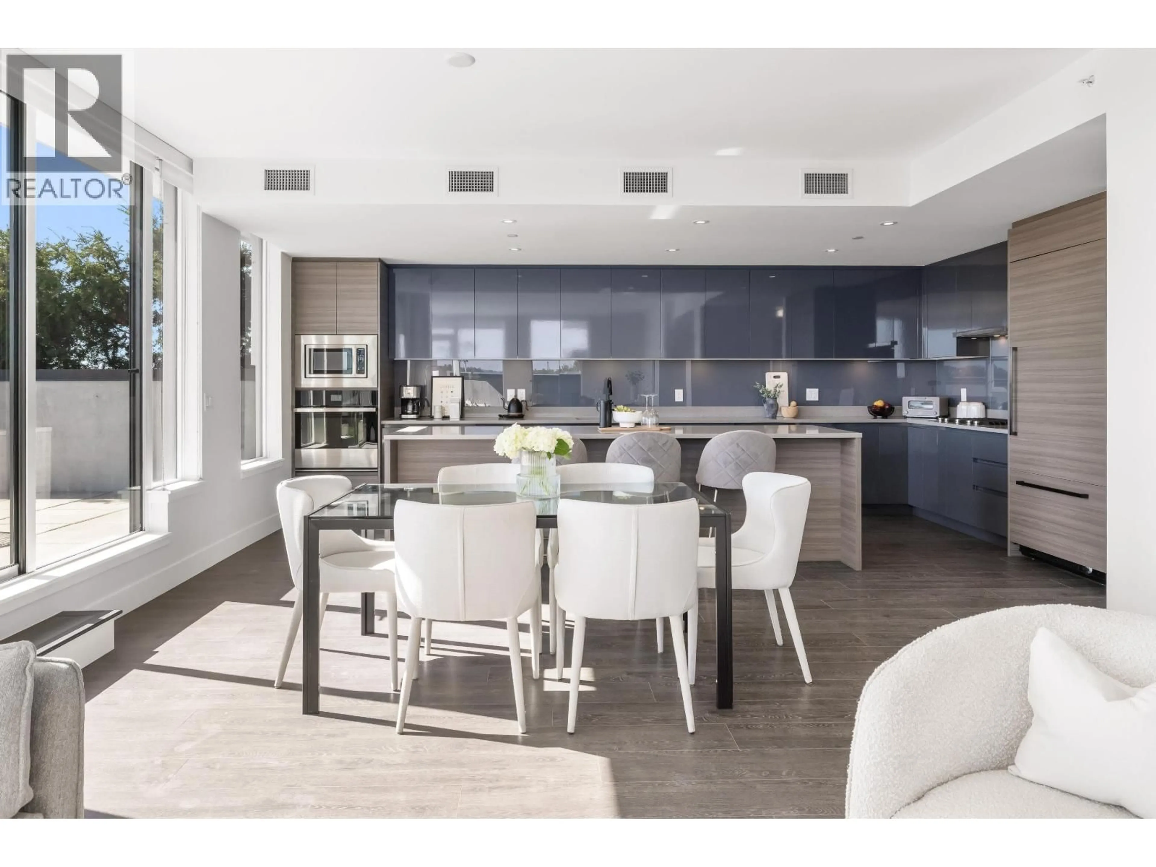 Contemporary kitchen, ceramic/tile floor for PH655 - 8575 RIVERGRASS DRIVE, Vancouver British Columbia V5S0J7