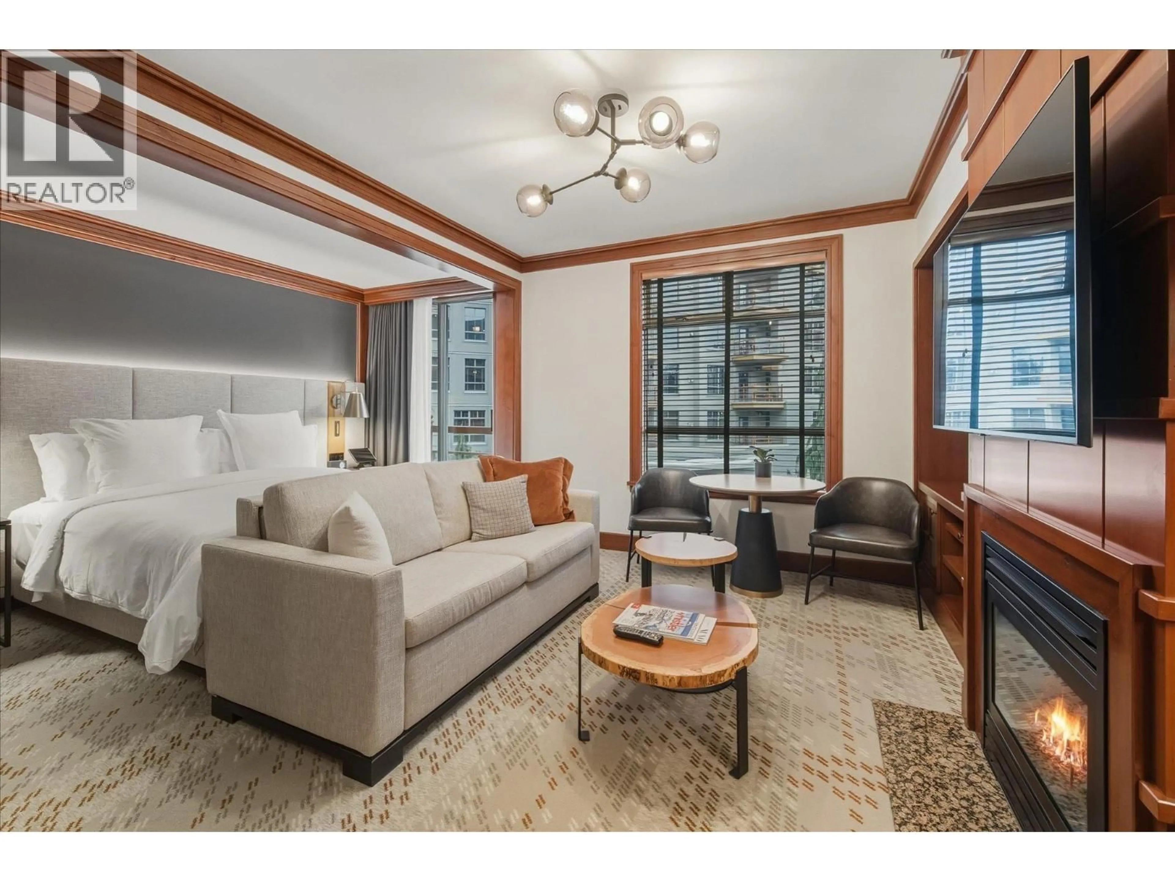 Living room with furniture, unknown for 454 - 4591 BLACKCOMB WAY, Whistler British Columbia V8E0Y4