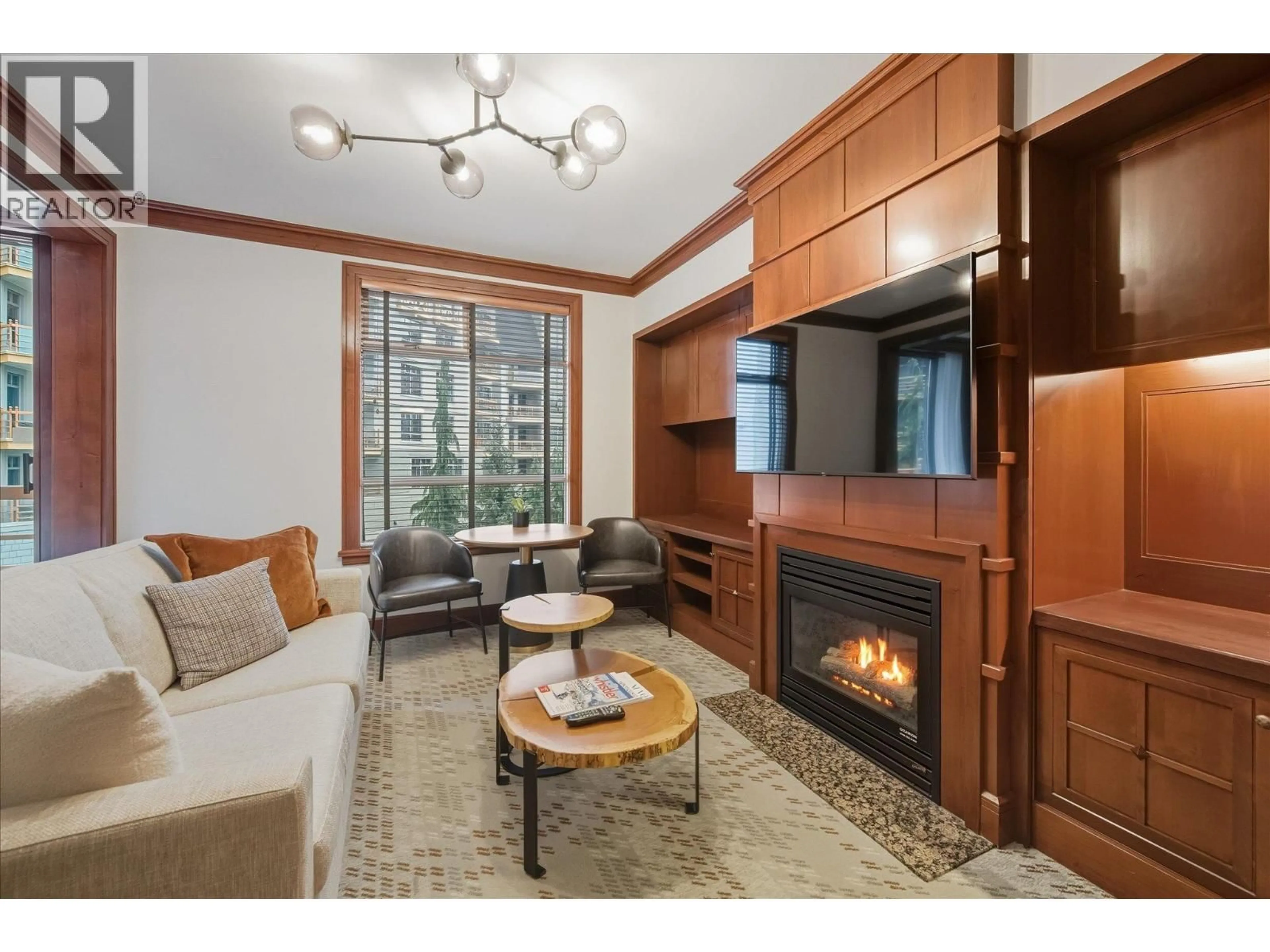 Living room with furniture, unknown for 454 - 4591 BLACKCOMB WAY, Whistler British Columbia V8E0Y4