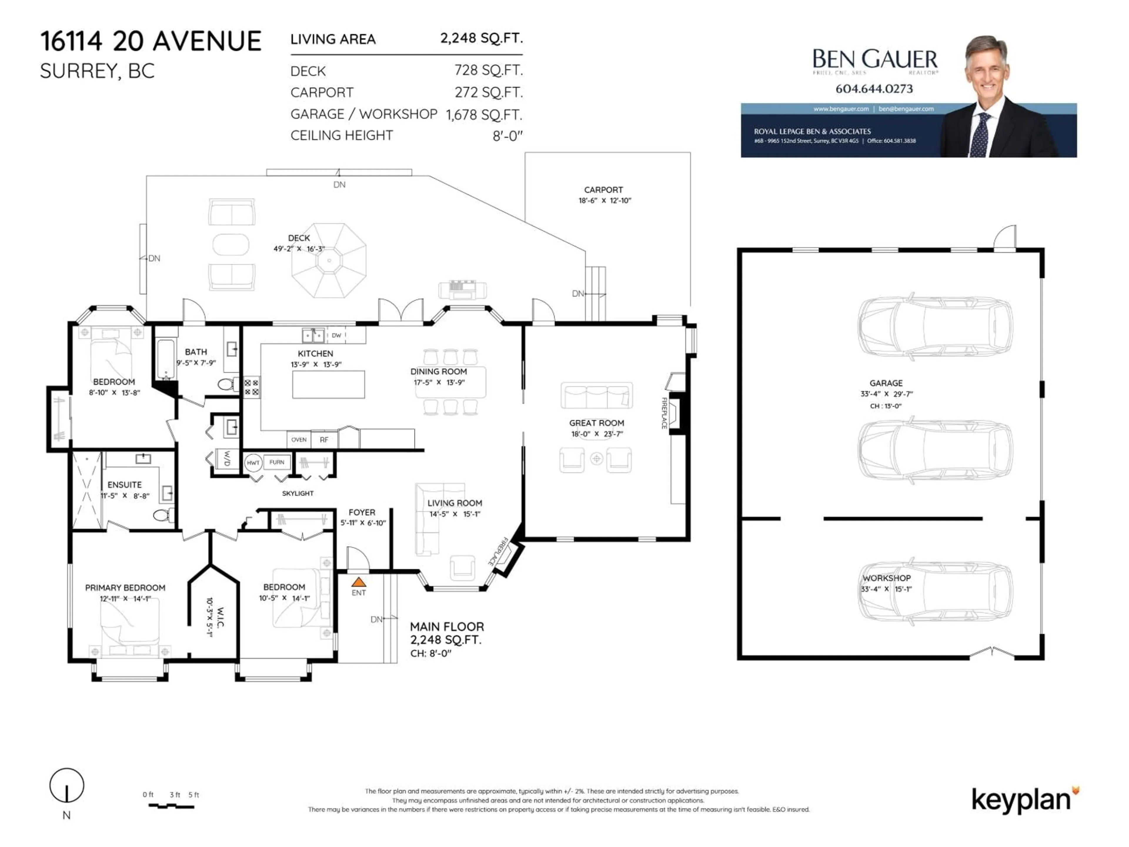 Floor plan for 16114 20 AVENUE, Surrey British Columbia V3Z9M8