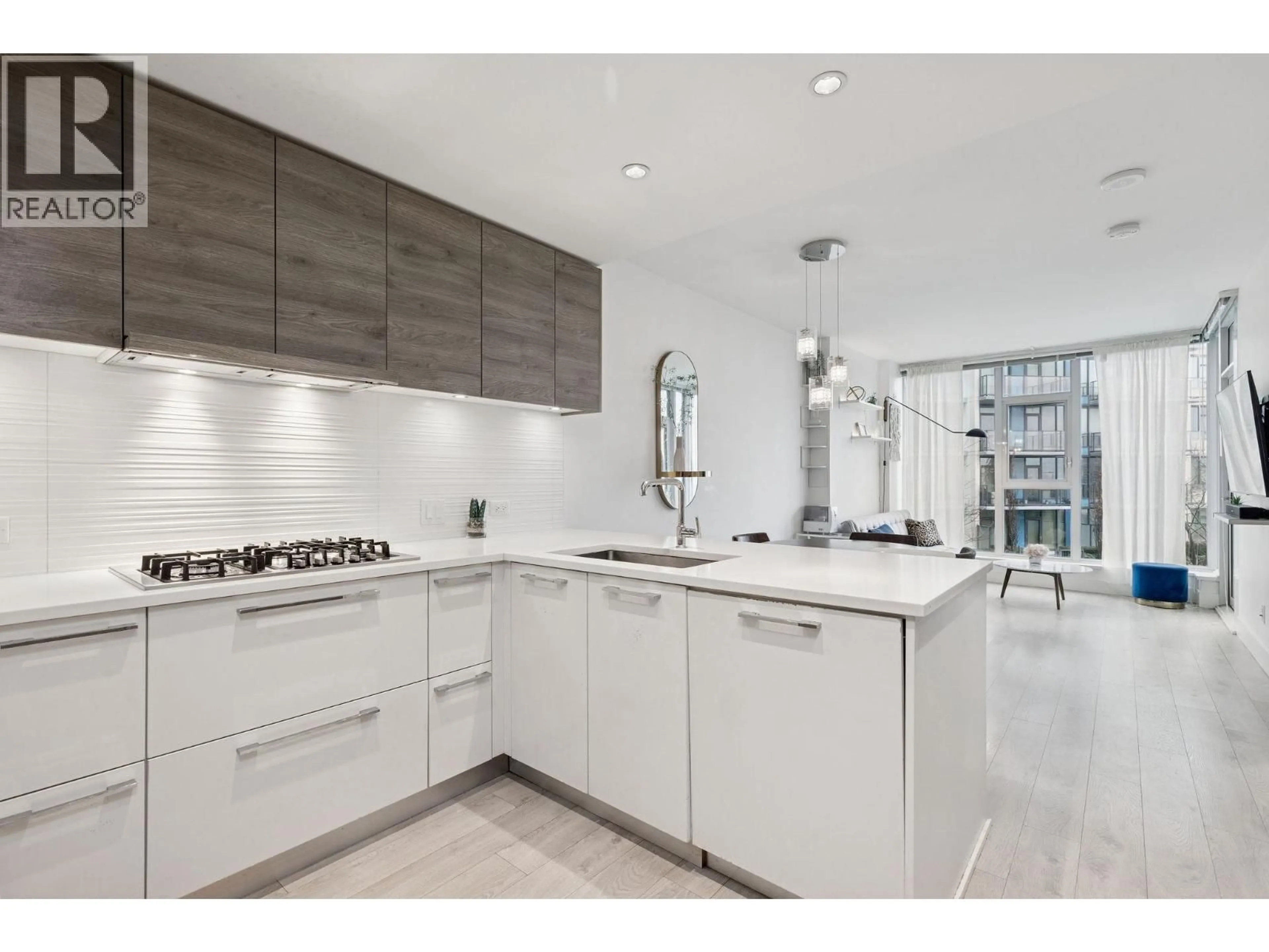 Contemporary kitchen, ceramic/tile floor for 507 - 7358 EDMONDS STREET, Burnaby British Columbia V3N0H1