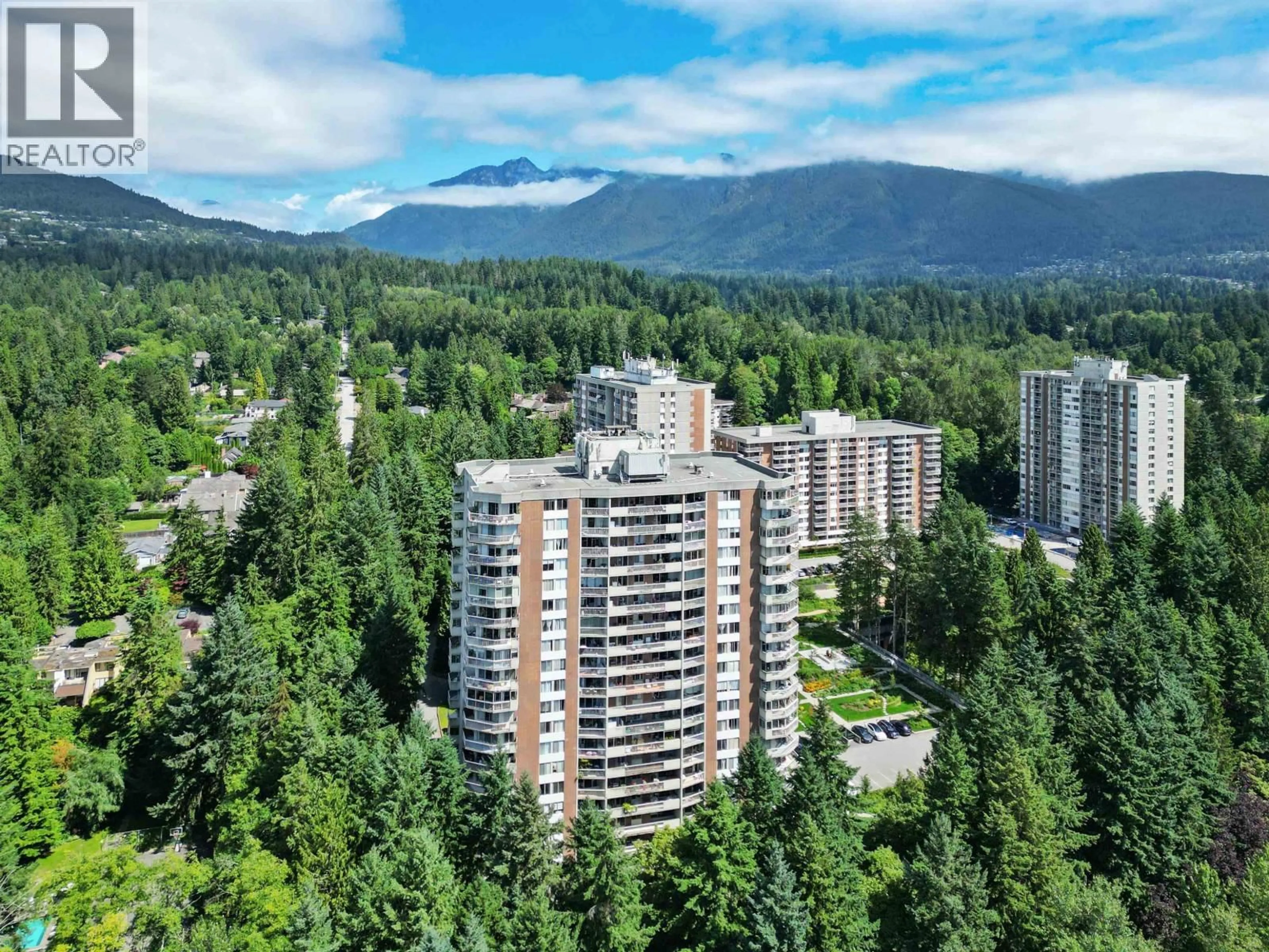 A pic from outside/outdoor area/front of a property/back of a property/a pic from drone, mountain view for 208 - 2024 FULLERTON AVENUE, North Vancouver British Columbia V7P3G4