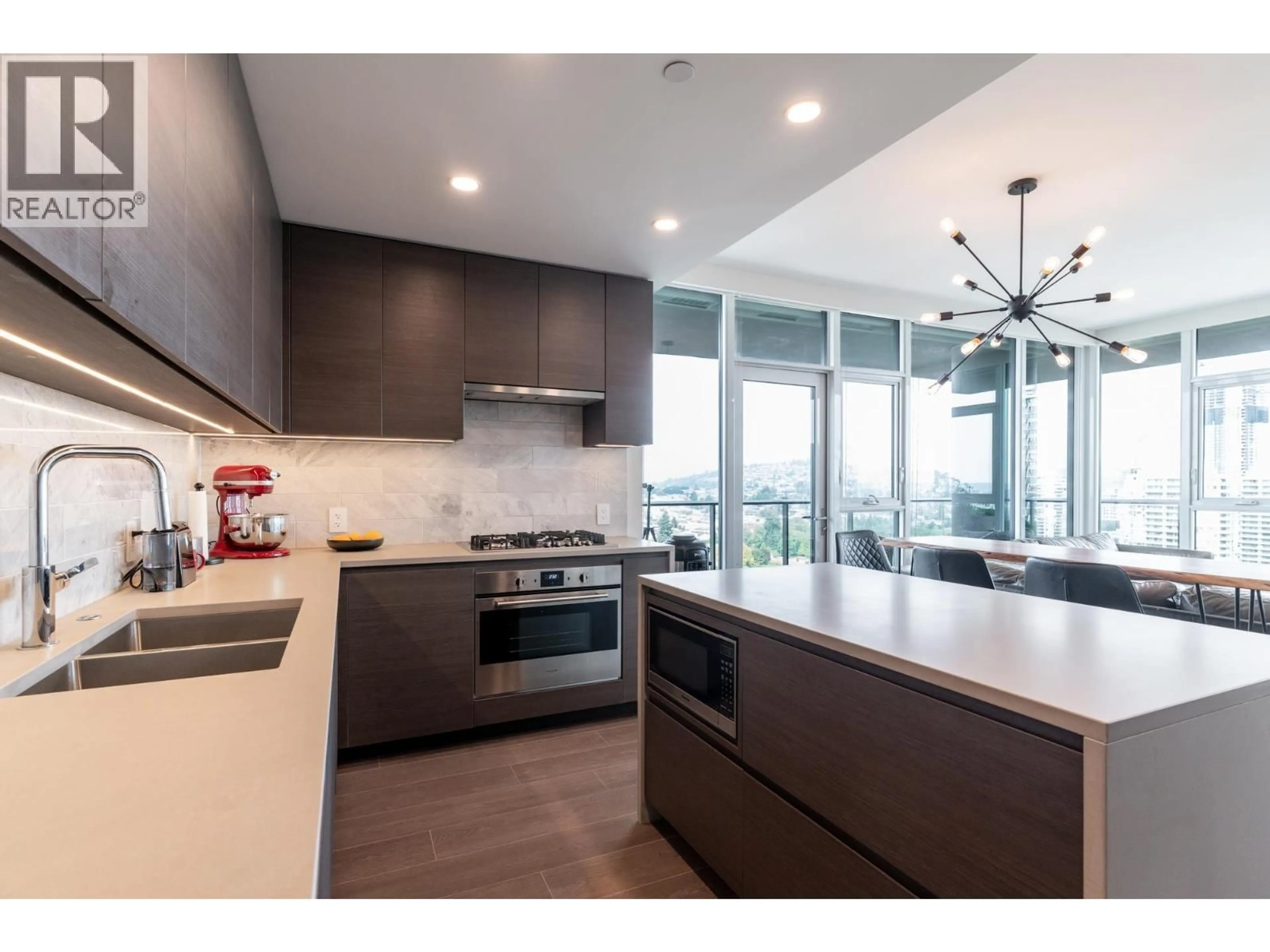 Open concept kitchen, unknown for 2707 - 4168 LOUGHEED HIGHWAY, Burnaby British Columbia V5C0N9