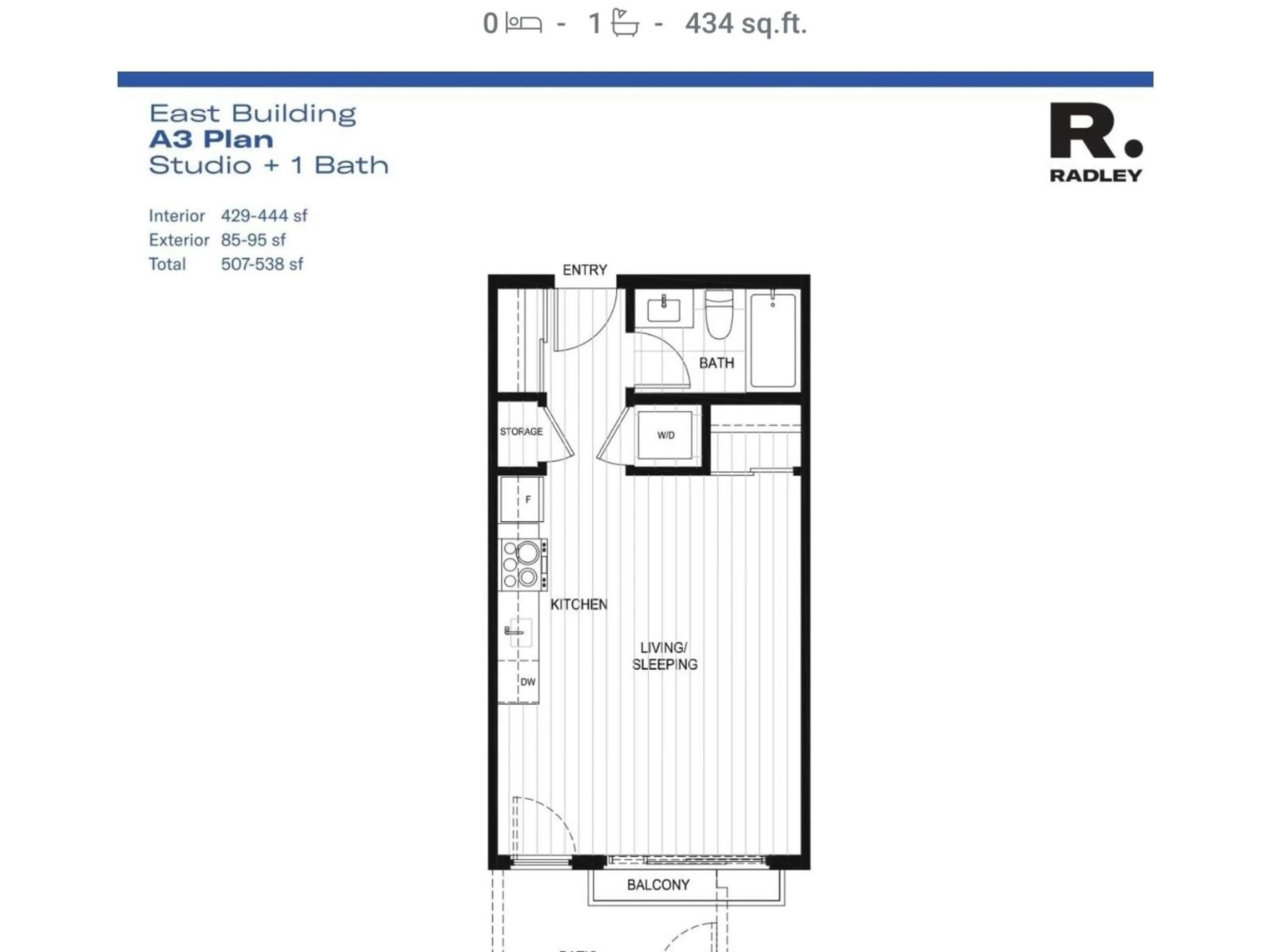 Floor plan for 307 - 13858 108 AVENUE, Surrey British Columbia V3T0T8