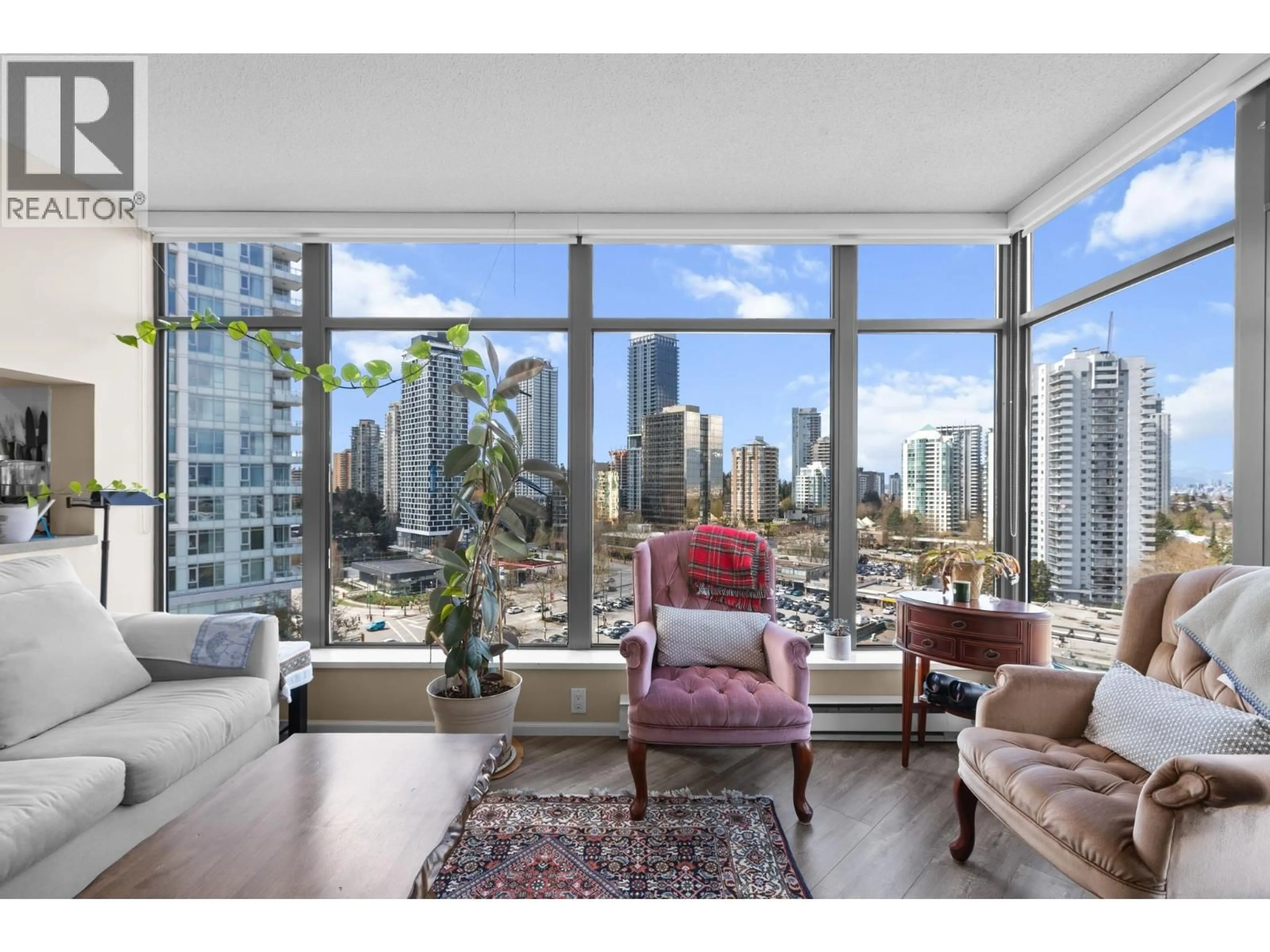 Living room with furniture, unknown for 1606 - 4505 HAZEL STREET, Burnaby British Columbia V5H4T1