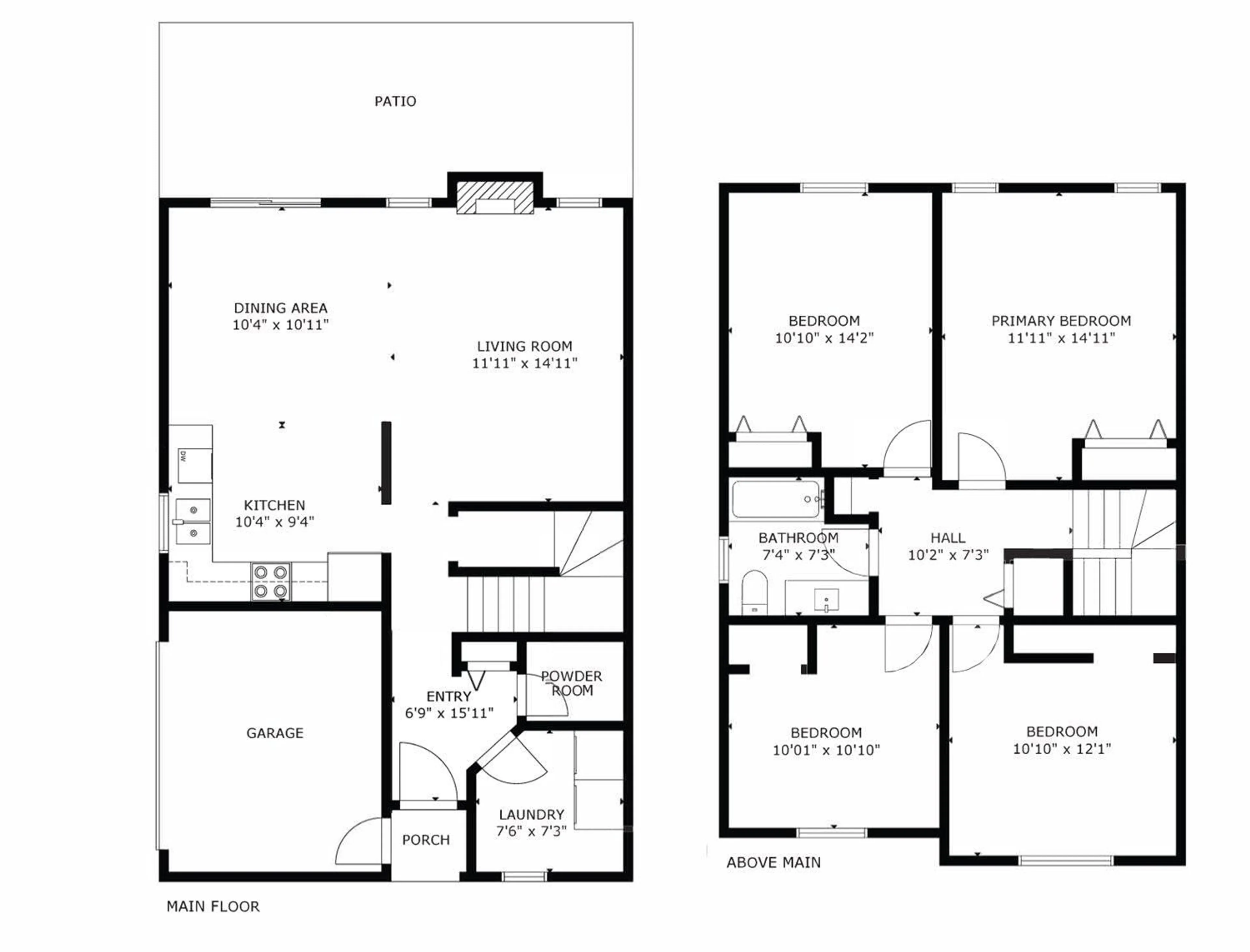 Floor plan for 8547 MCCUTCHEON AVENUE, Chilliwack British Columbia V2P7L3