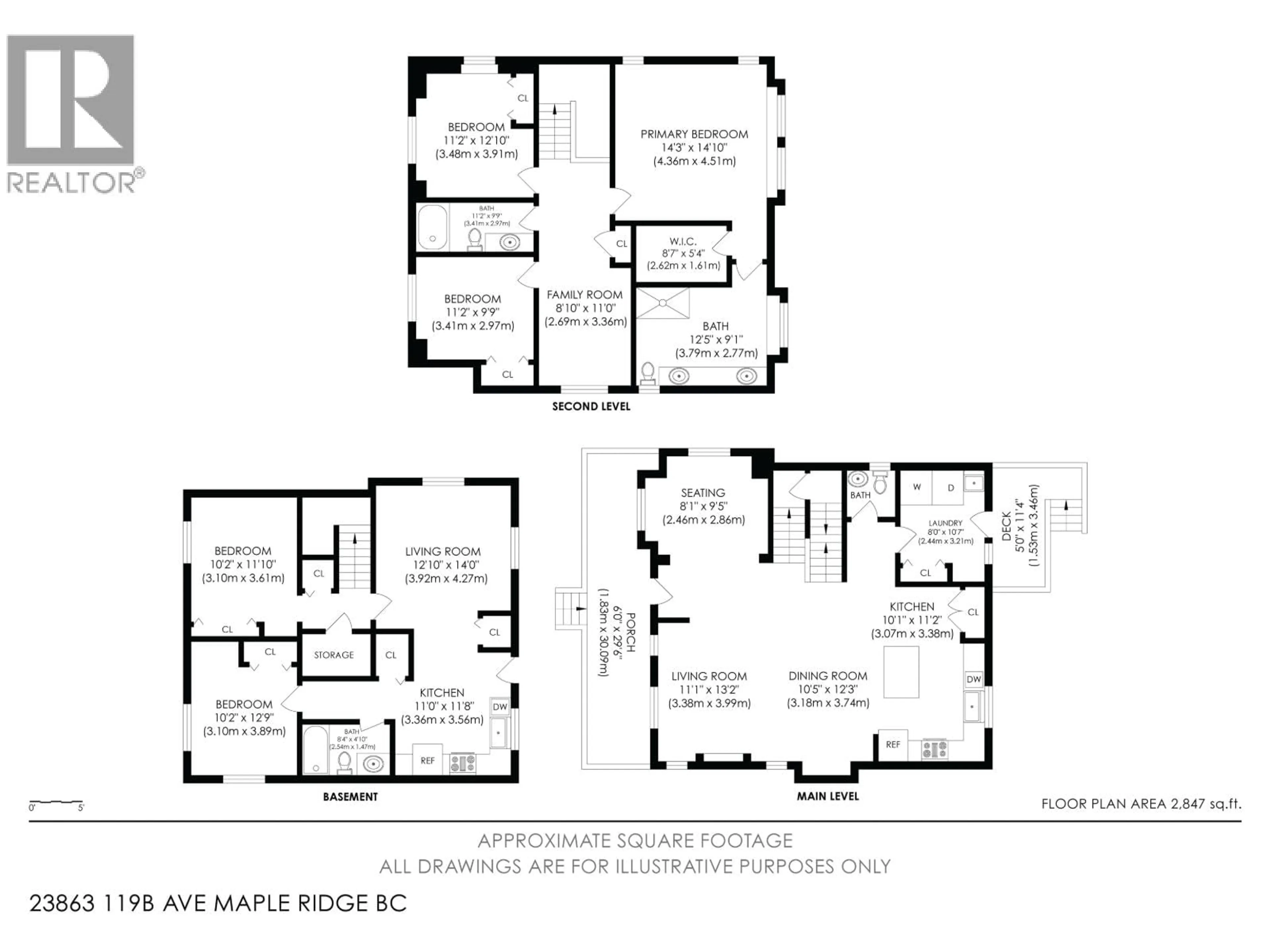 Floor plan for 23863 119B AVENUE, Maple Ridge British Columbia V4R1W4