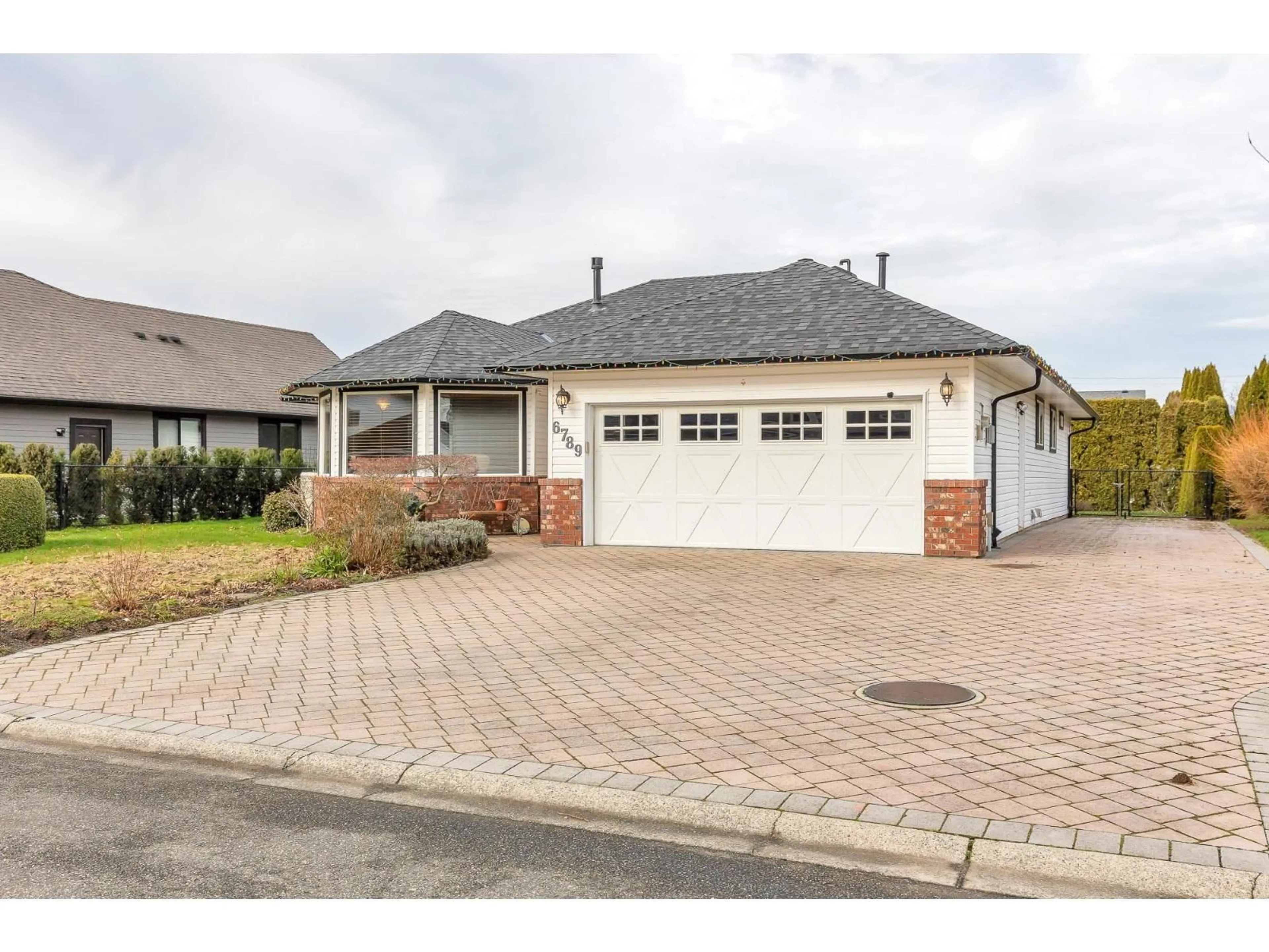 Home with brick exterior material, street for 6789 HENRY STREET, Chilliwack British Columbia V2R2W1