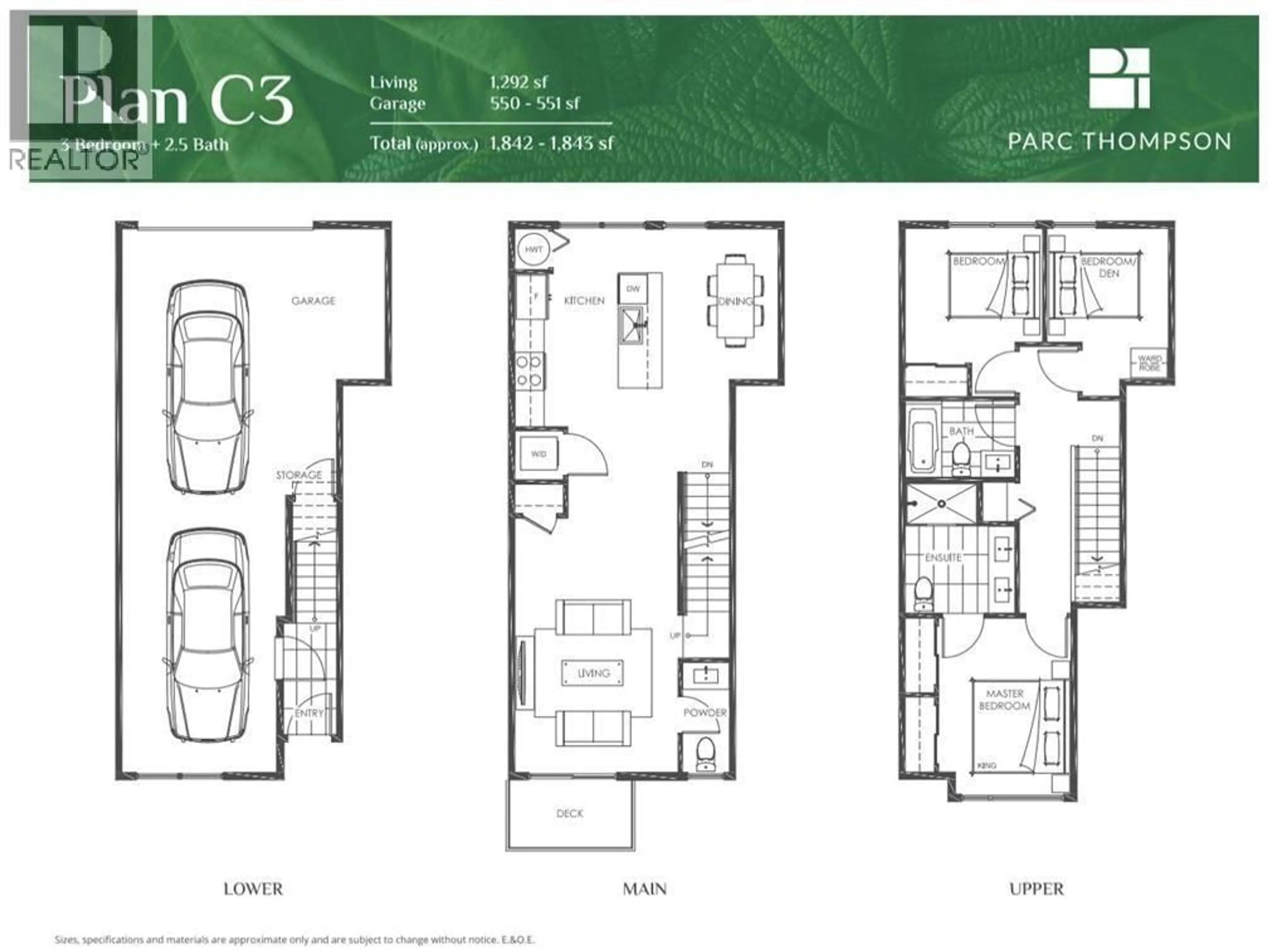 Floor plan for 54 - 4337 BOUNDARY ROAD, Richmond British Columbia V6V1S8