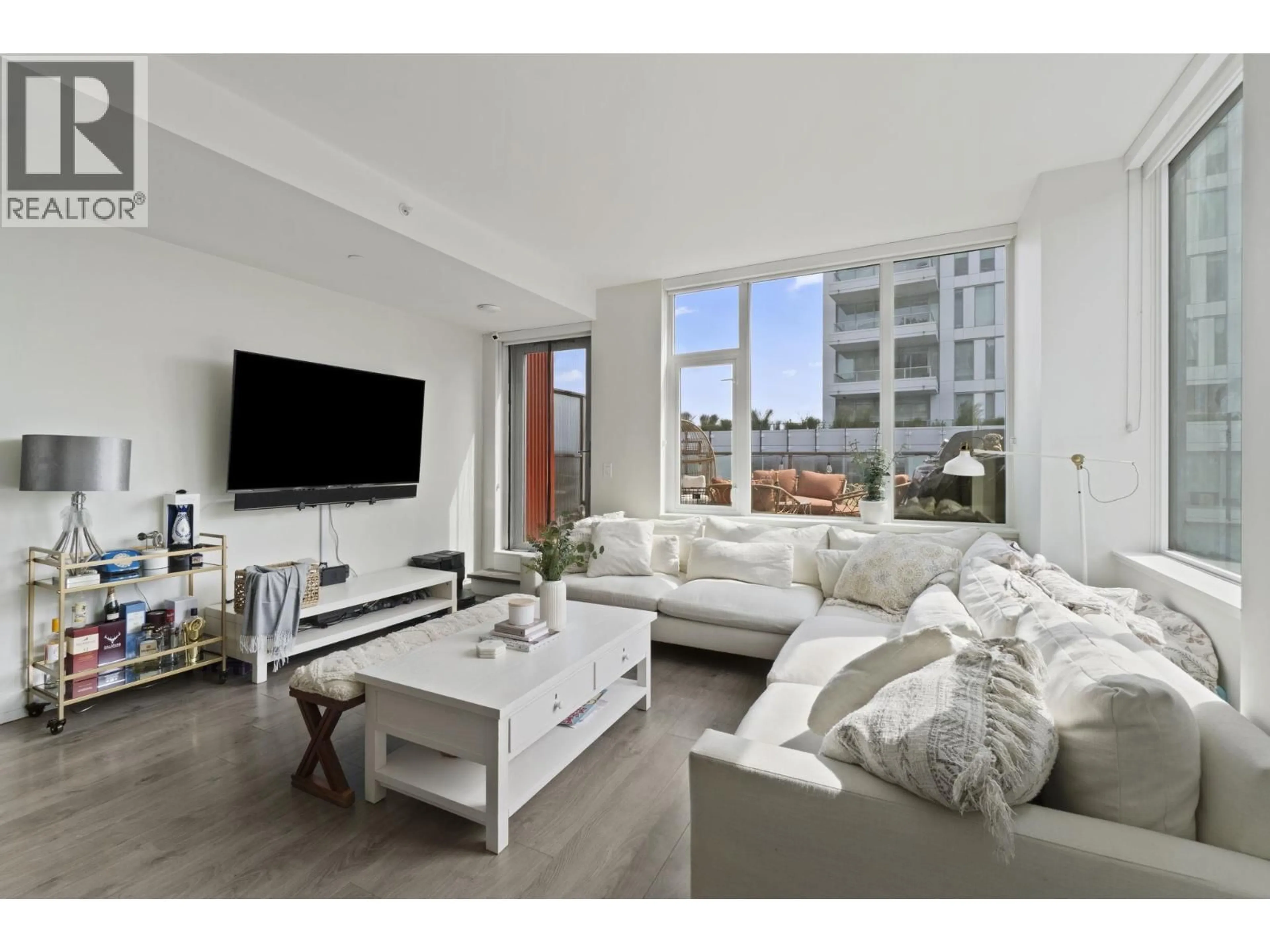 Living room with furniture, unknown for 506 - 3451 SAWMILL CRESCENT, Vancouver British Columbia V5S0H3