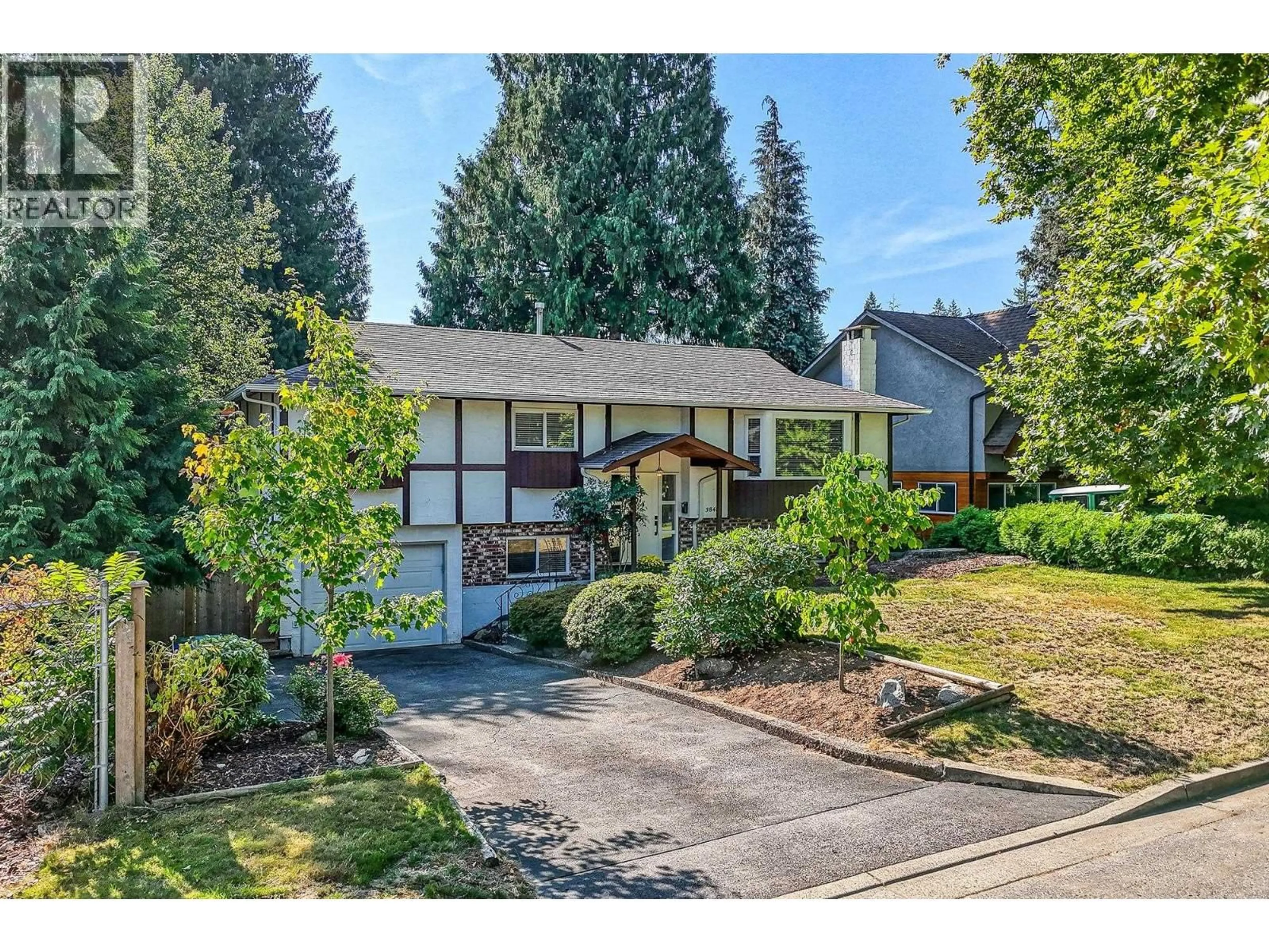 Home with vinyl exterior material, street for 3848 CLEMATIS CRESCENT, Port Coquitlam British Columbia V3B4B1