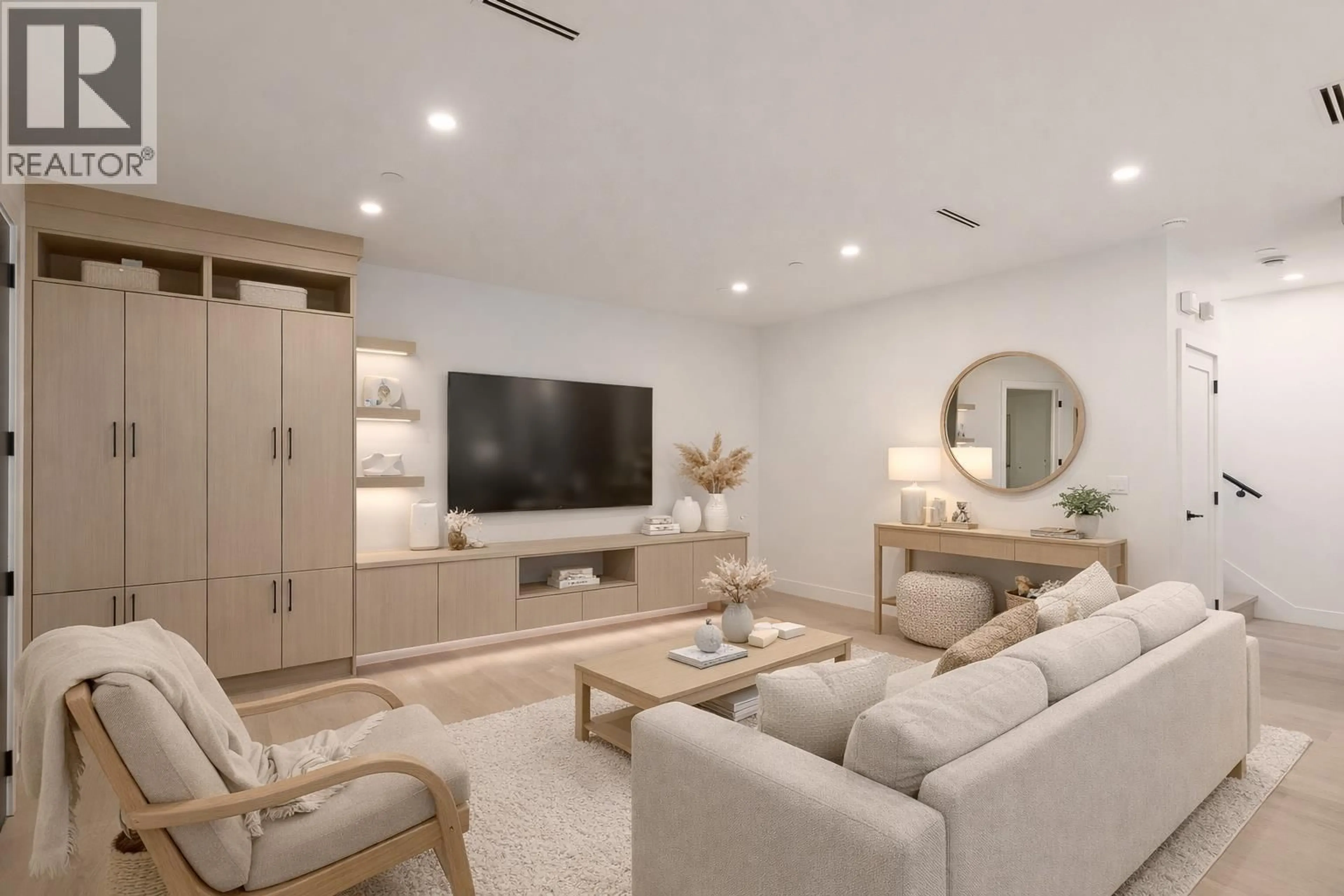 Living room with furniture, unknown for 1 - 3506 PENDER STREET, Vancouver British Columbia V5K2E3