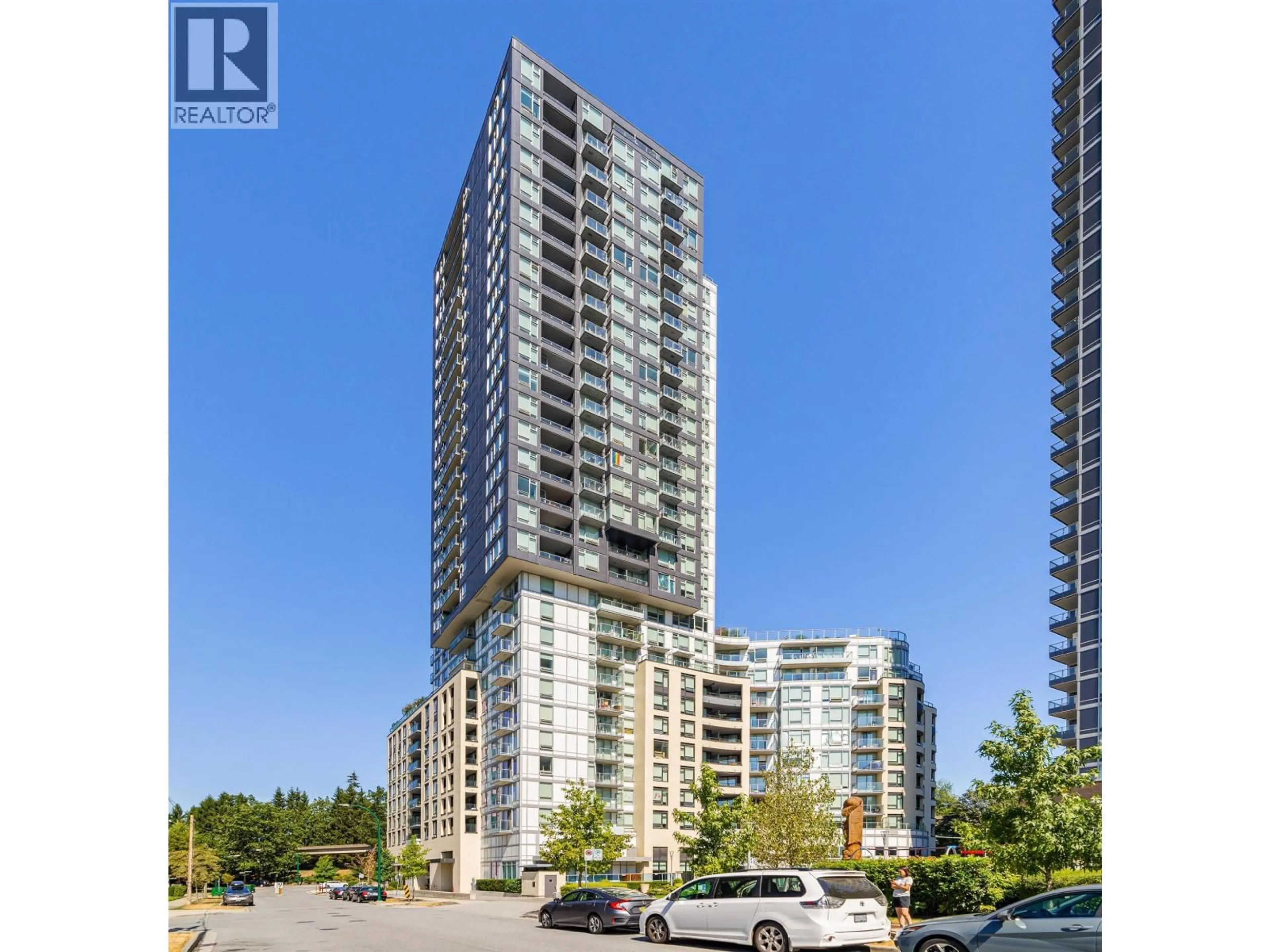 A pic from outside/outdoor area/front of a property/back of a property/a pic from drone, building for 1108 - 5470 ORMIDALE STREET, Vancouver British Columbia V5R0G6