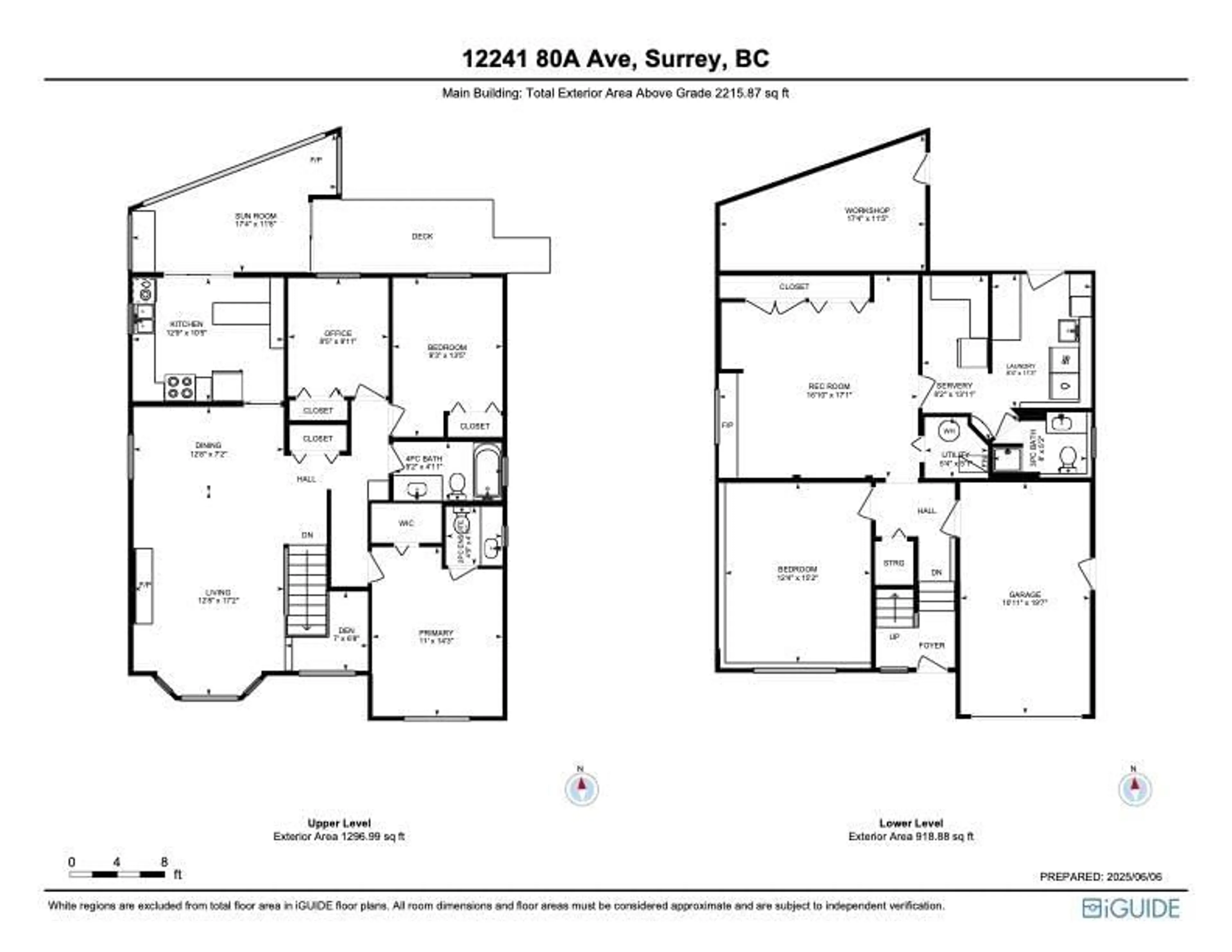 Floor plan for 12241 80A AVENUE, Surrey British Columbia V3W7R8