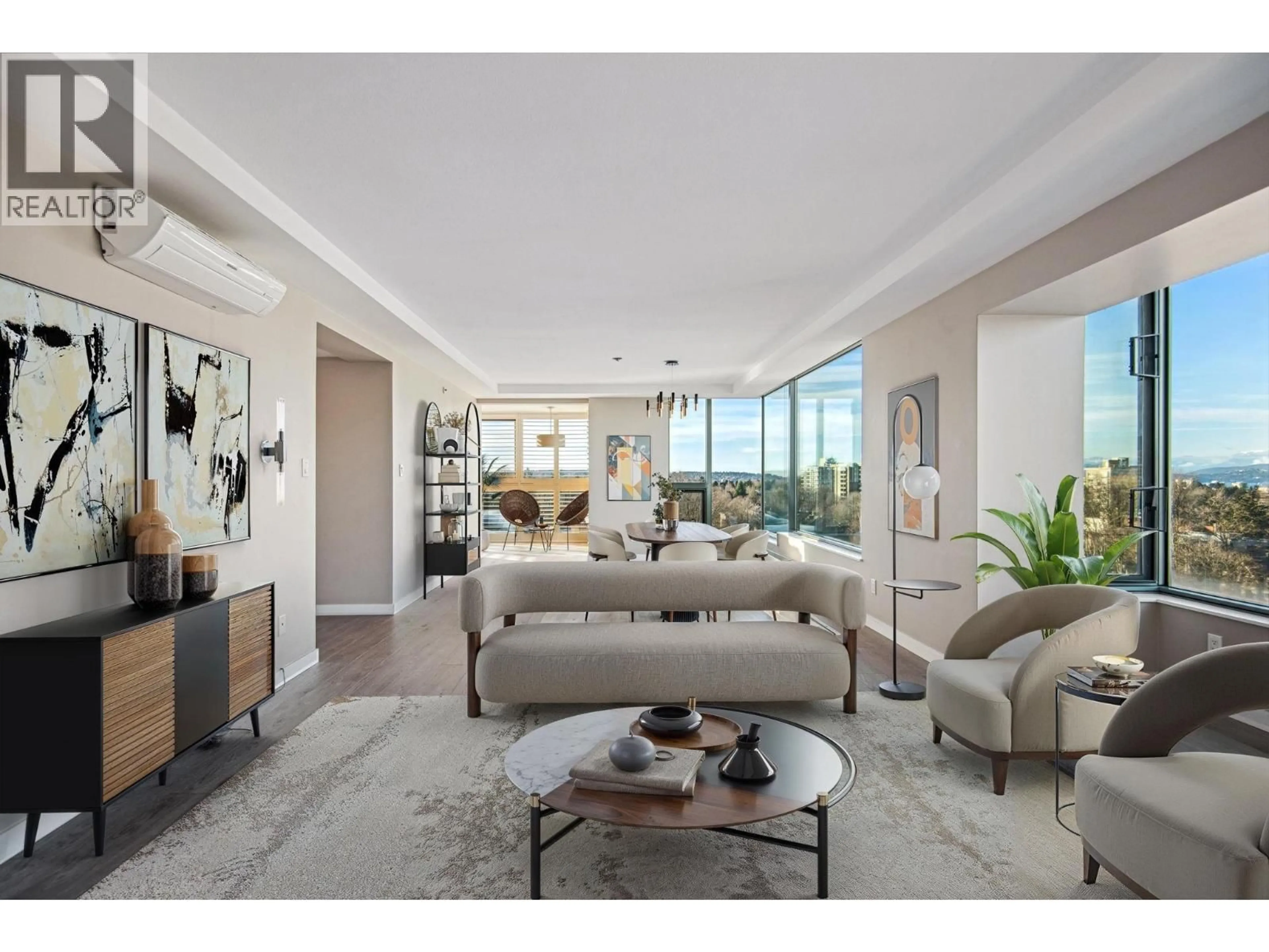 Living room with furniture, unknown for 901 - 1550 15TH STREET, Vancouver British Columbia V6G5J3