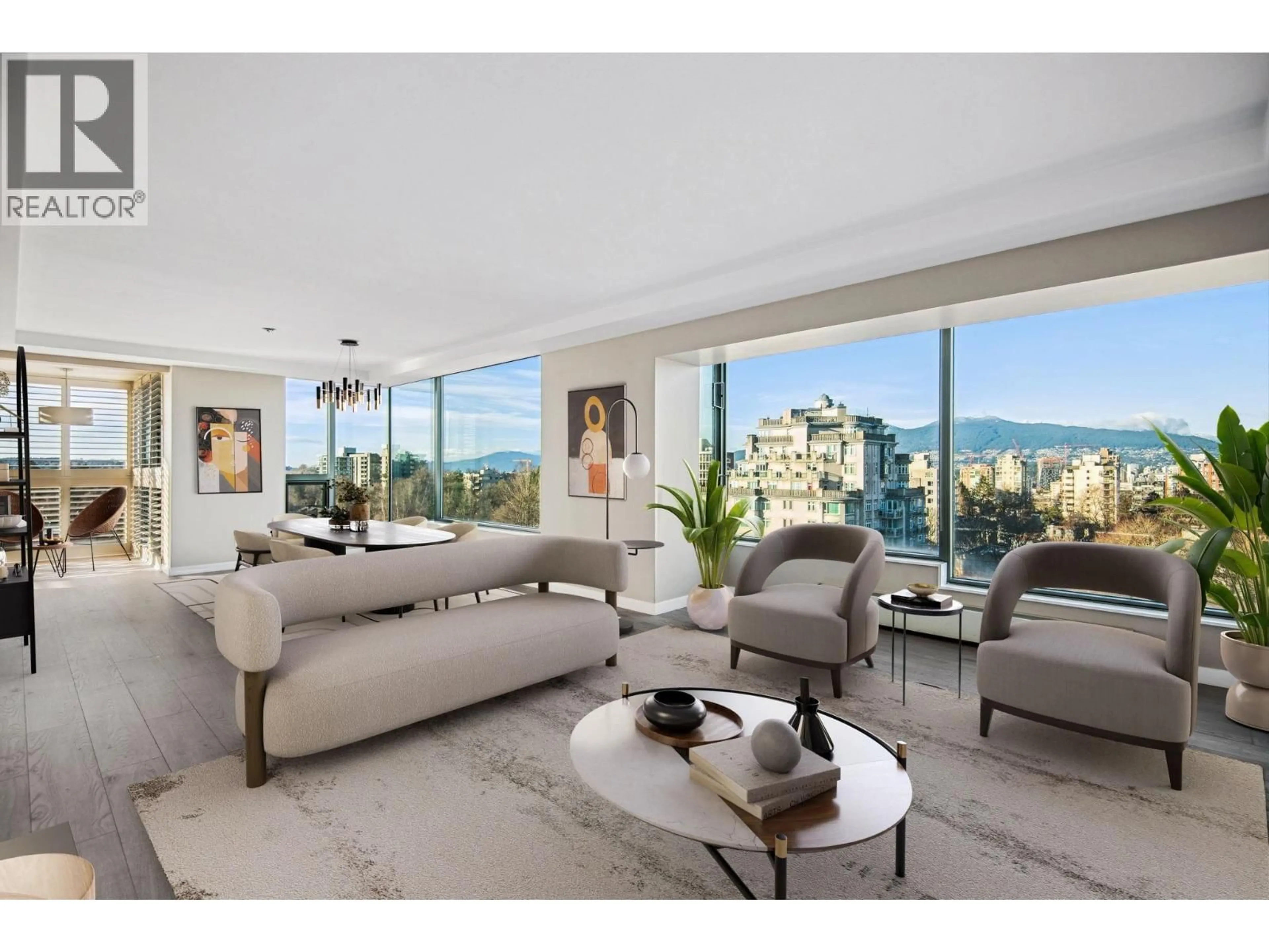 Living room with furniture, unknown for 901 - 1550 15TH STREET, Vancouver British Columbia V6G5J3