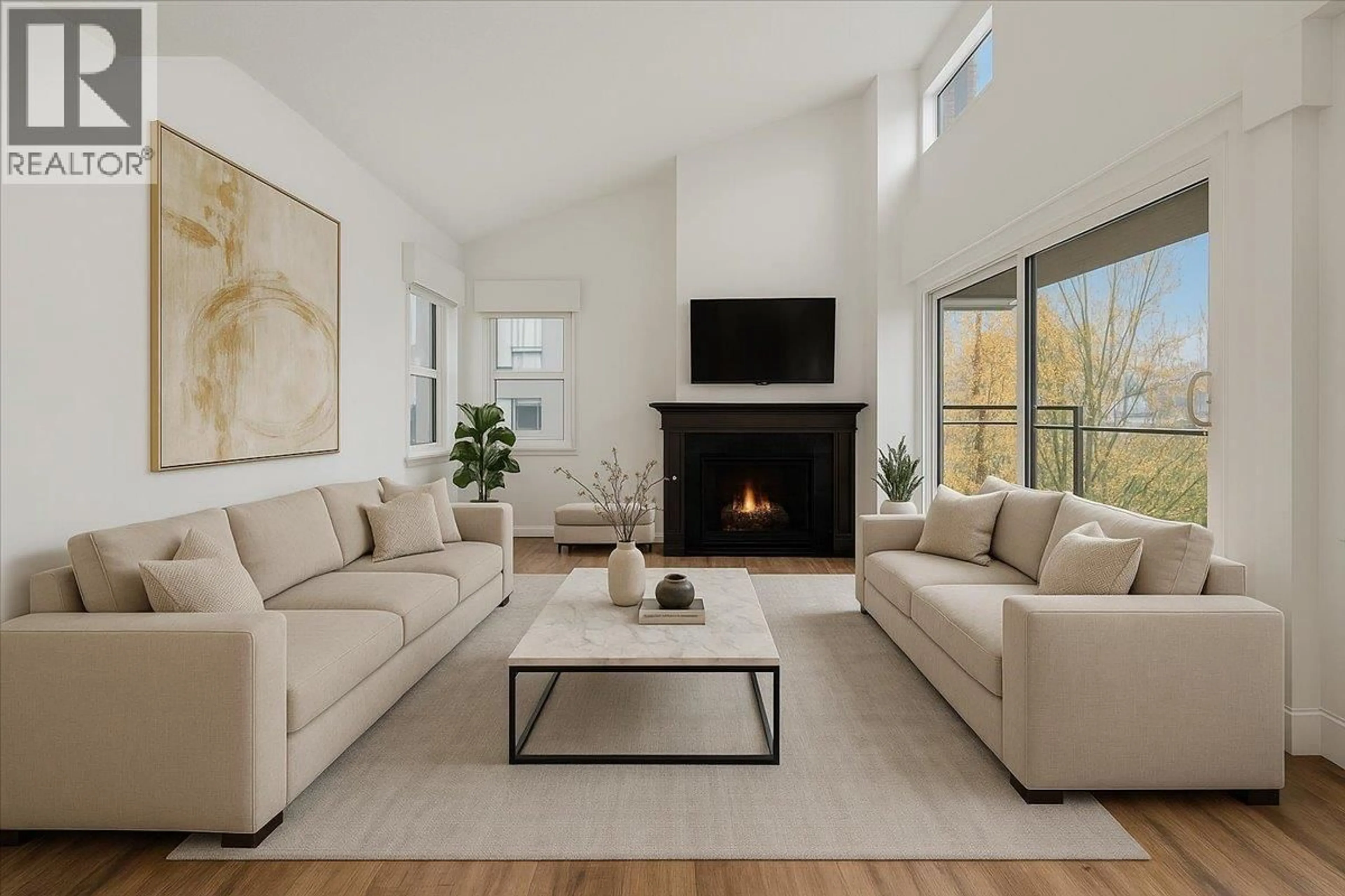 Living room with furniture, unknown for 406 - 1340 DUCHESS AVENUE, West Vancouver British Columbia V7T1H6