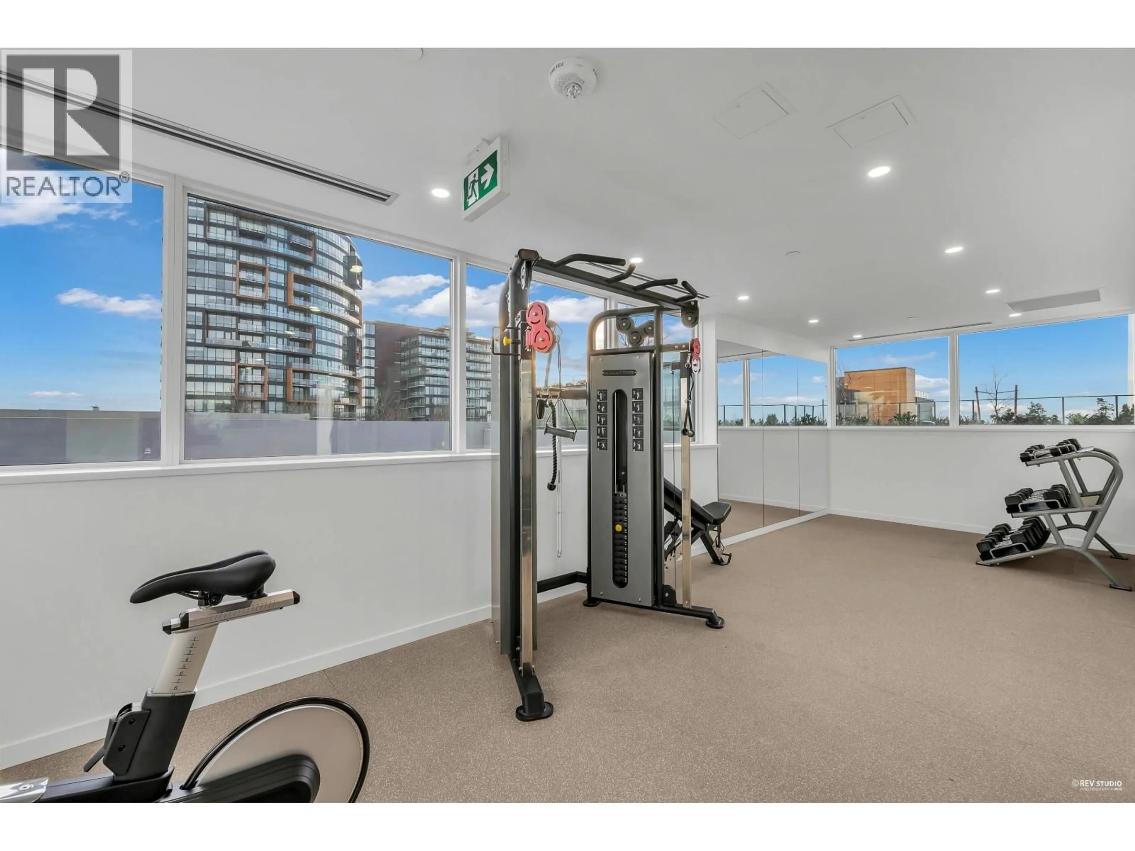 Gym or fitness room for 305 - 8415 GRANVILLE STREET, Vancouver British Columbia V6P0M2