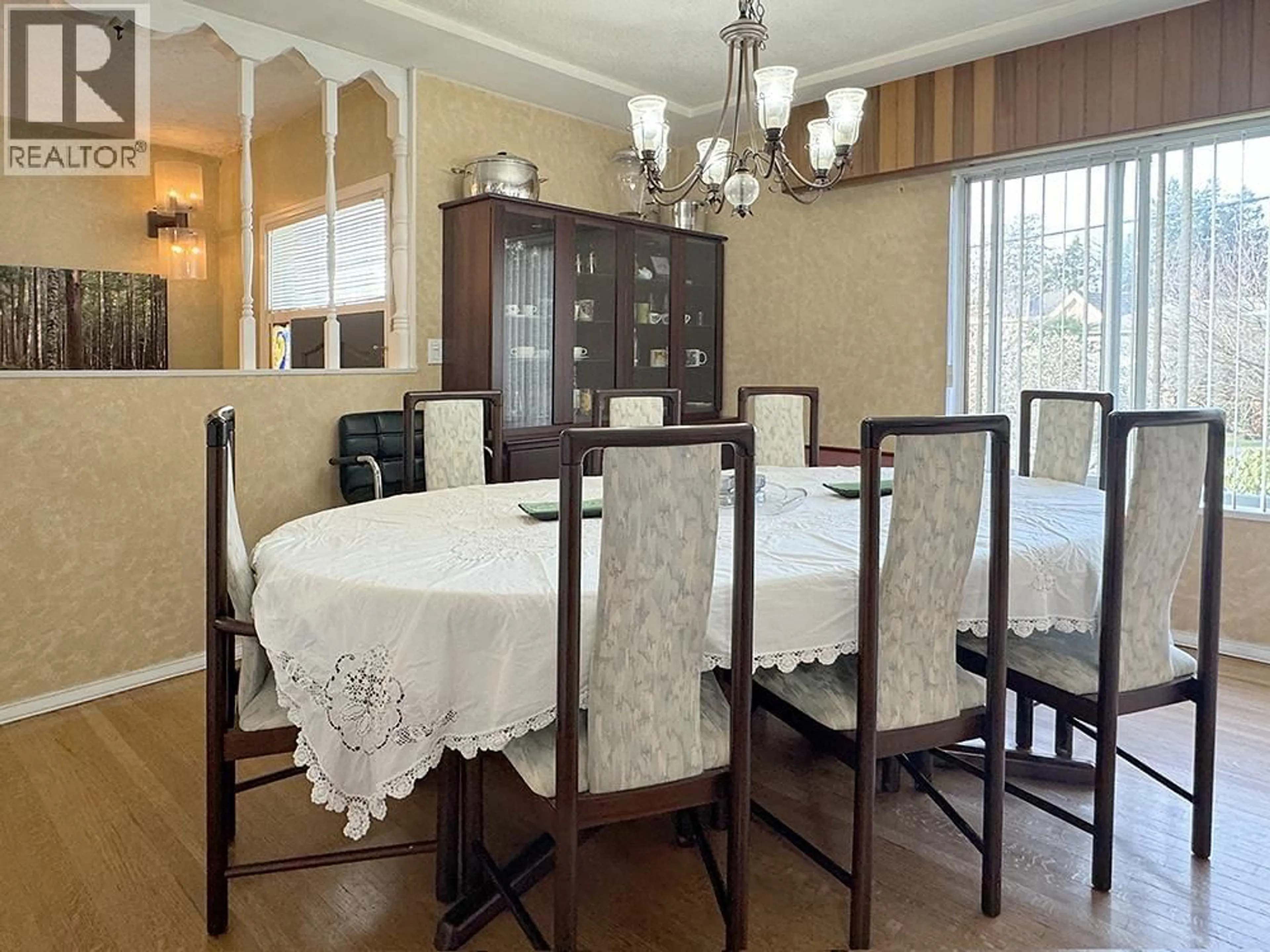 Dining room, wood/laminate floor for 8140 LUCAS ROAD, Richmond British Columbia V6Y1G3