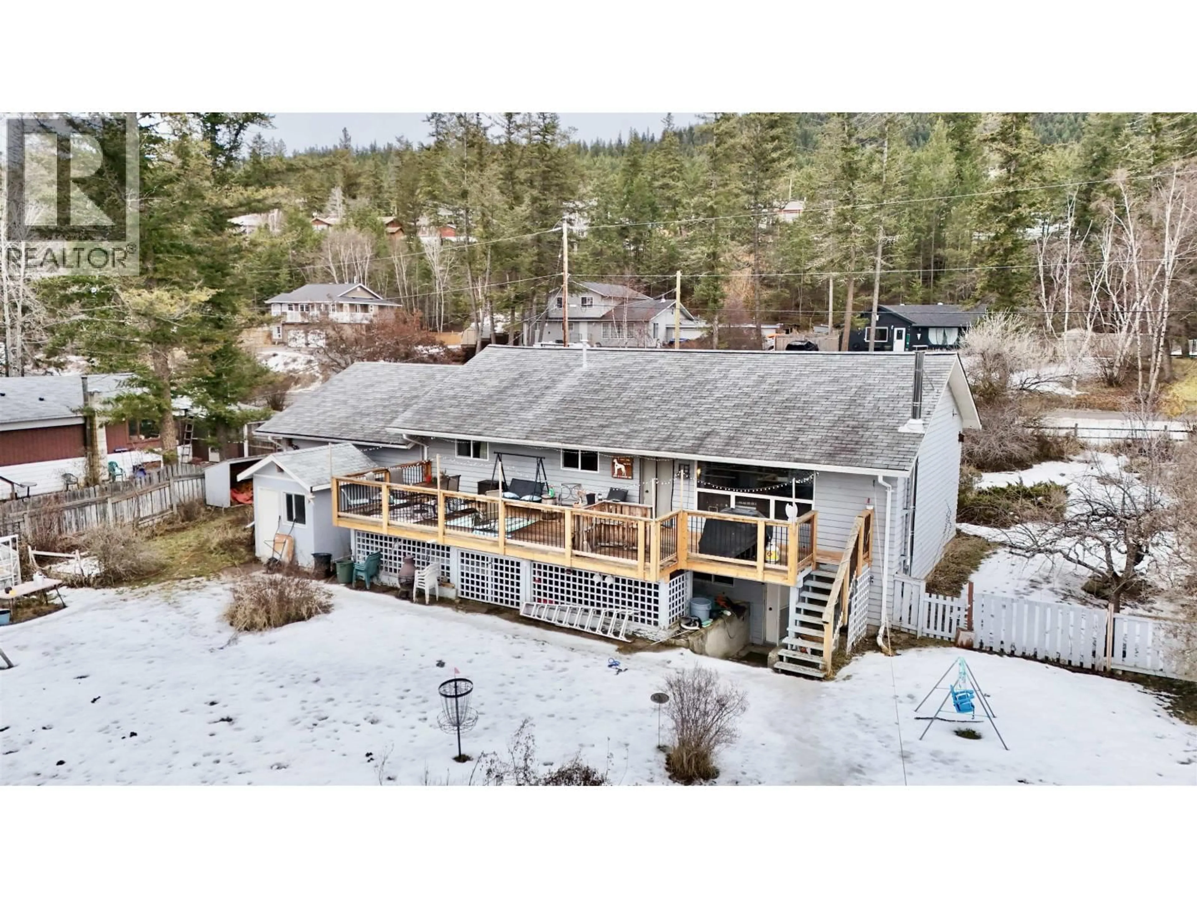 A pic from outside/outdoor area/front of a property/back of a property/a pic from drone, unknown for 2112 KINGLET ROAD, Williams Lake British Columbia V2G5G3