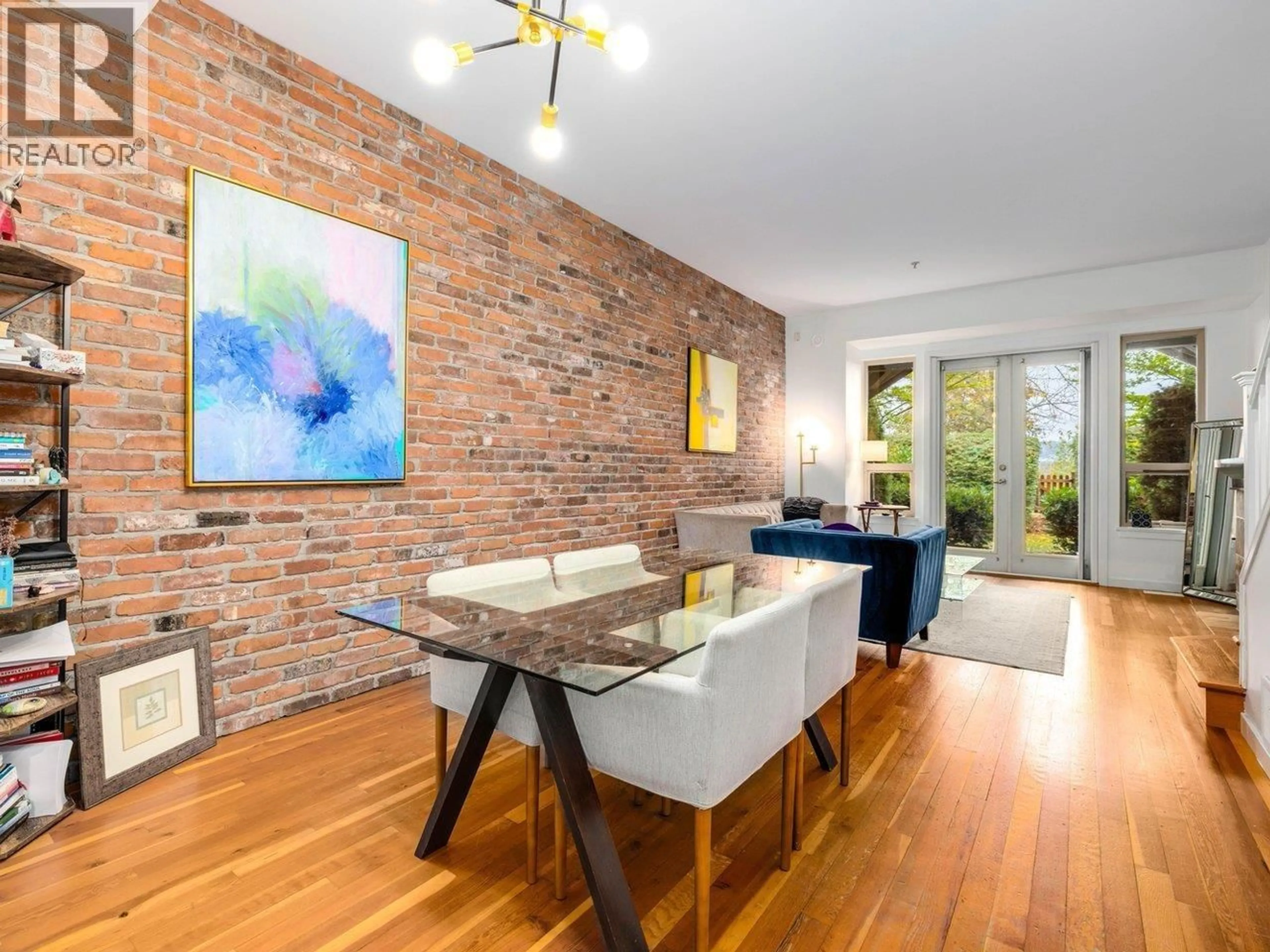 Dining room, wood/laminate floor for 123 - 250 SALTER STREET, New Westminster British Columbia V3M0B7