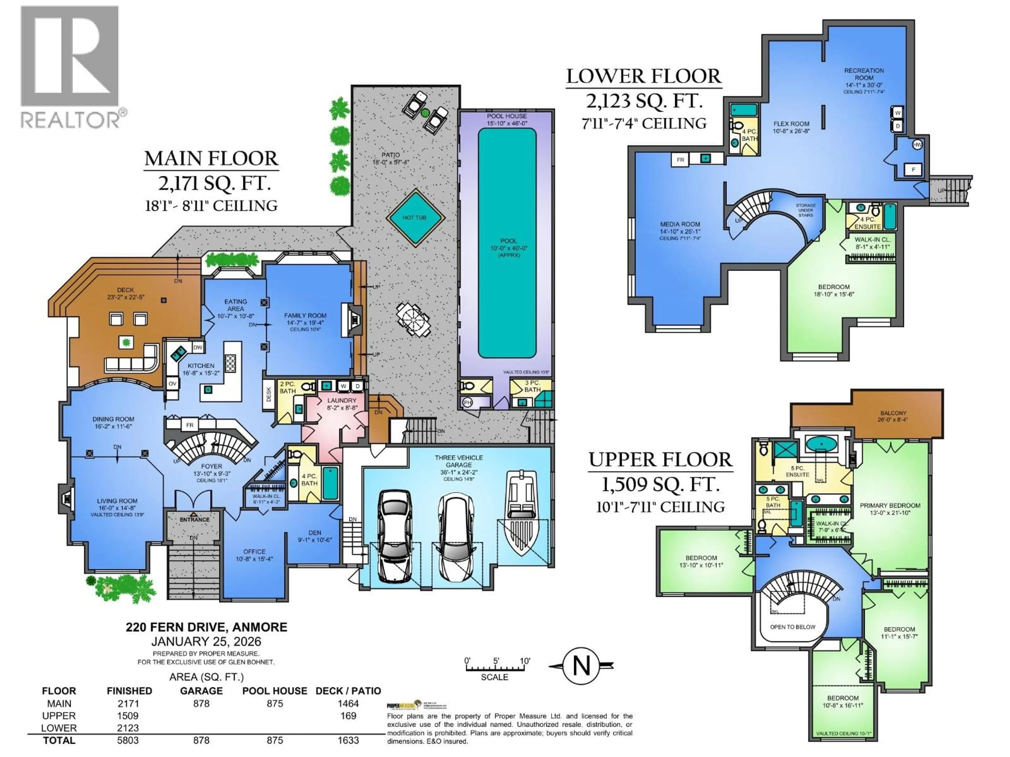 Floor plan for 220 FERN DRIVE, Anmore British Columbia V3H4W9