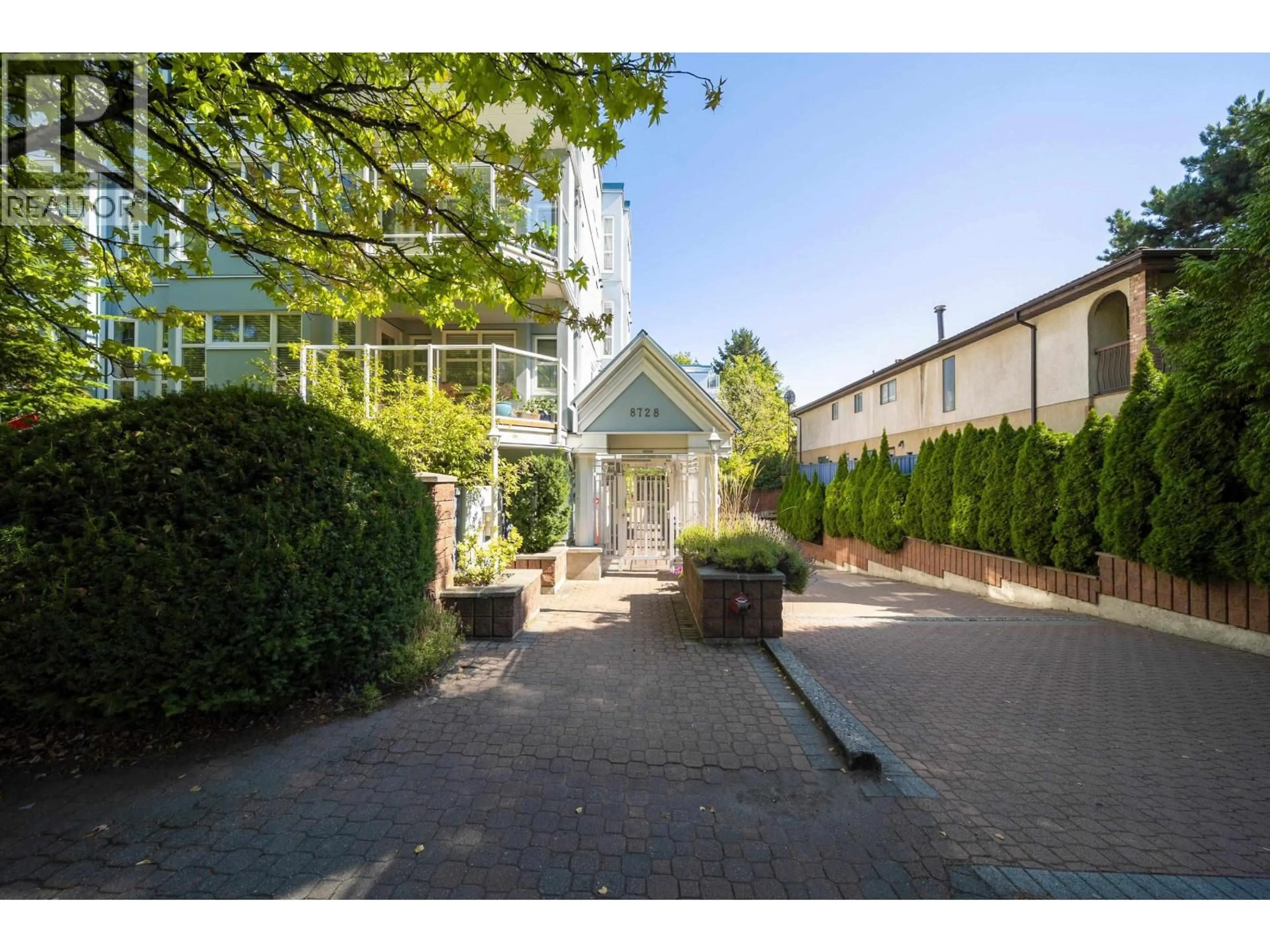 Patio, street for 302 - 8728 MARINE DRIVE, Vancouver British Columbia V6P6A4