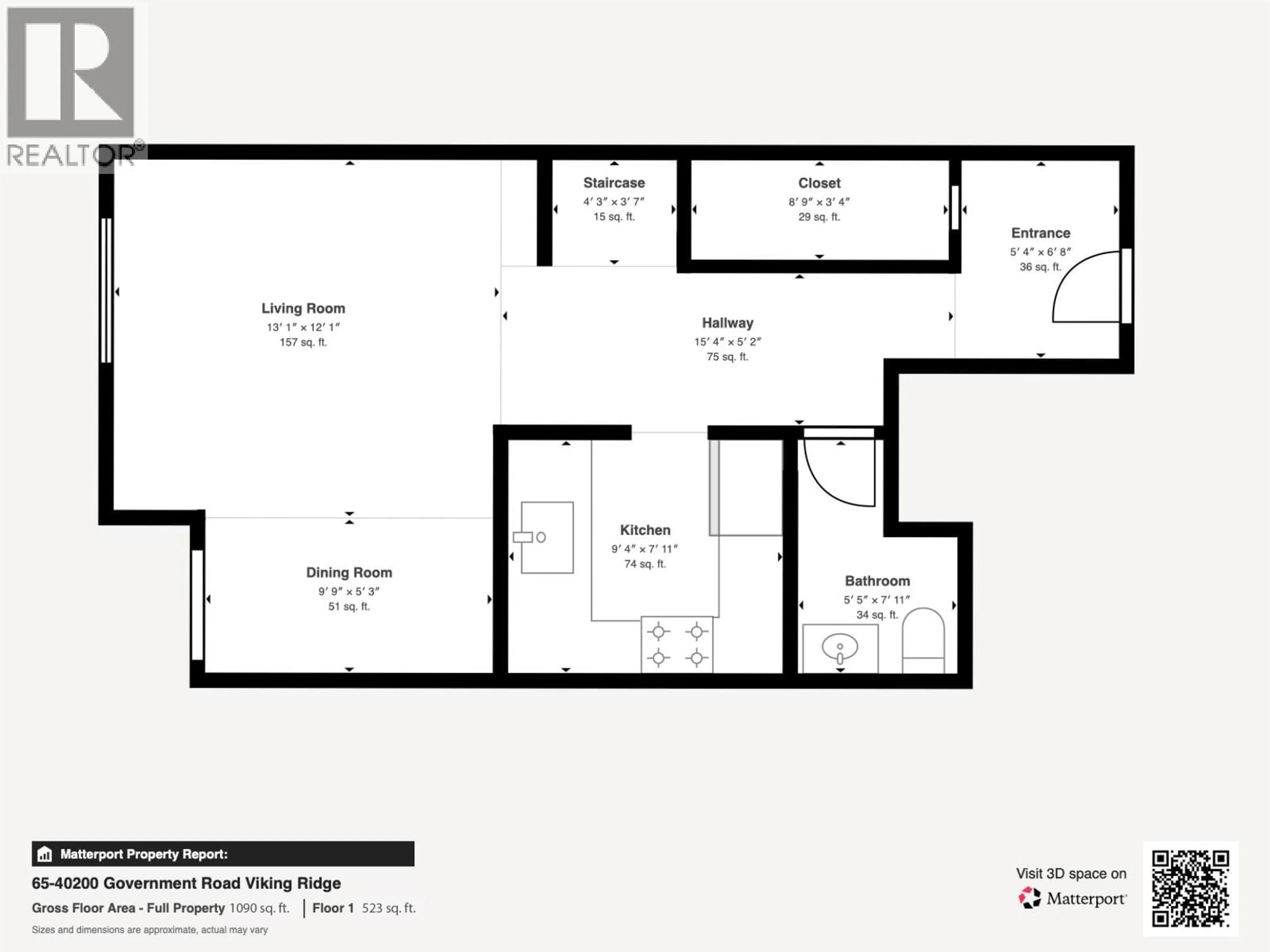 Floor plan for 65 - 40200 GOVERNMENT ROAD, Squamish British Columbia V8B0G6