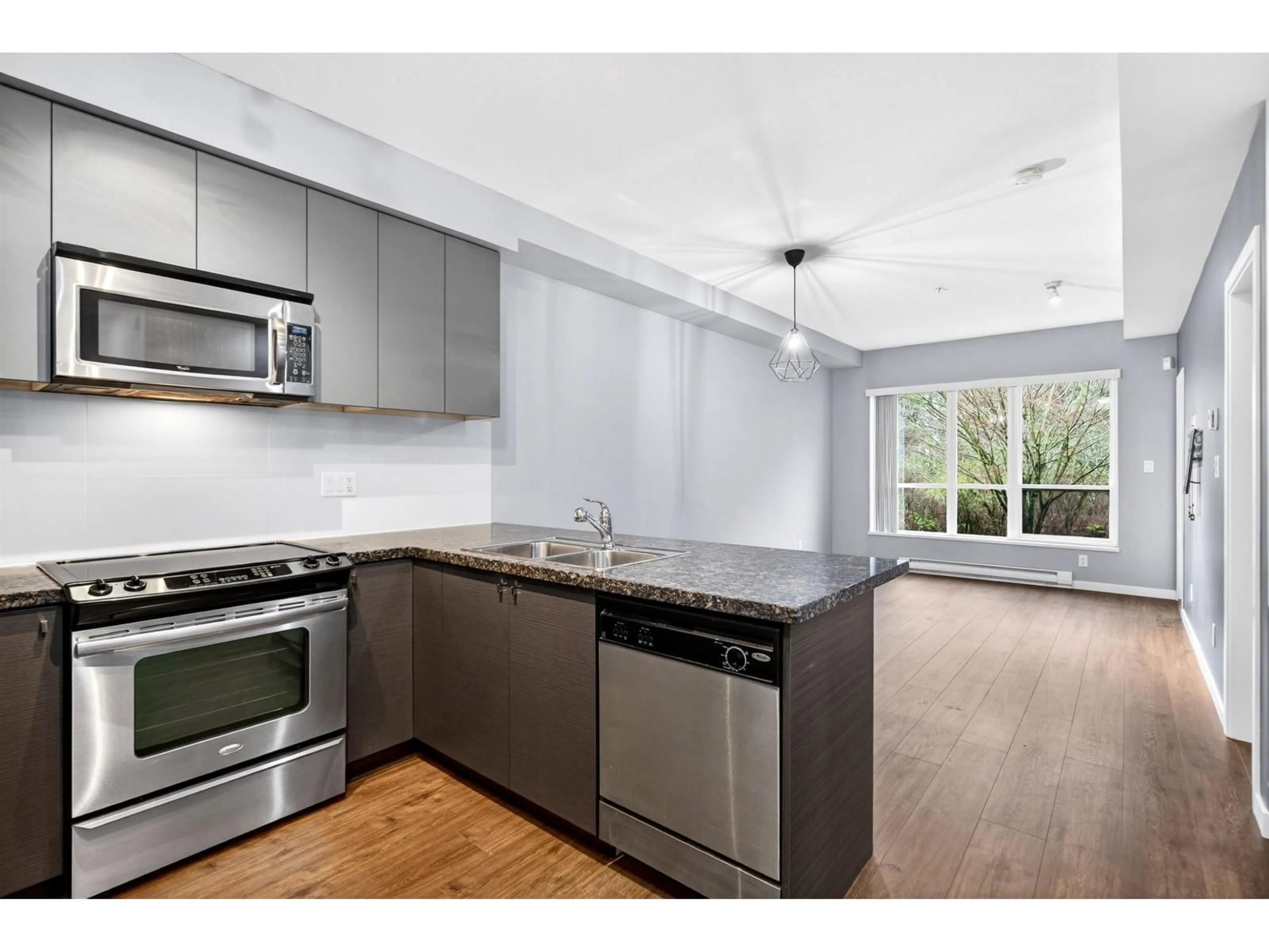 Open concept kitchen, unknown for 211 - 6420 194 STREET, Surrey British Columbia V4N6J7