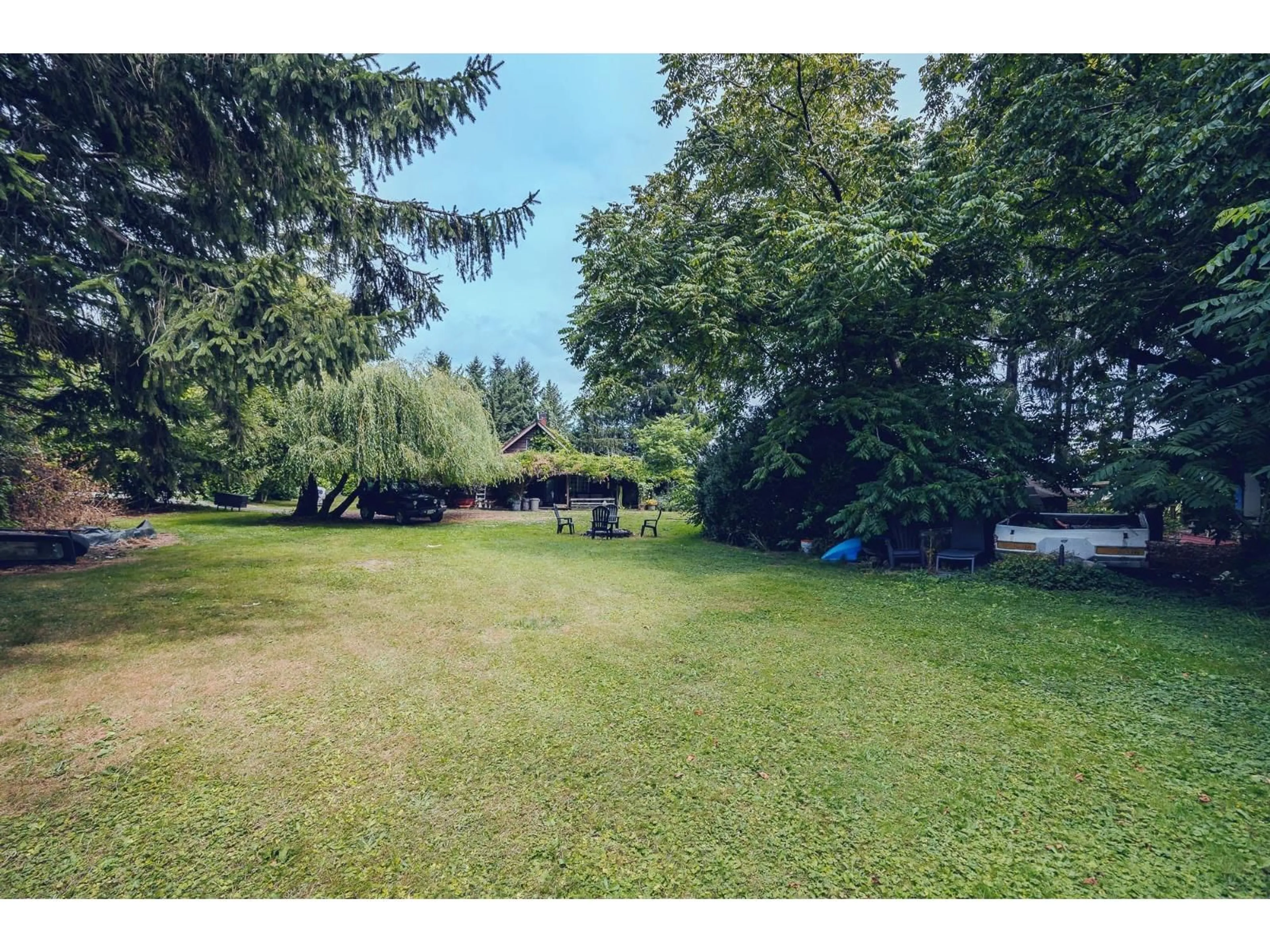 A pic from outside/outdoor area/front of a property/back of a property/a pic from drone, water/lake/river/ocean view for 41582 NICOMEN ISLAND TRUNK ROAD, Mission British Columbia V0M1G0