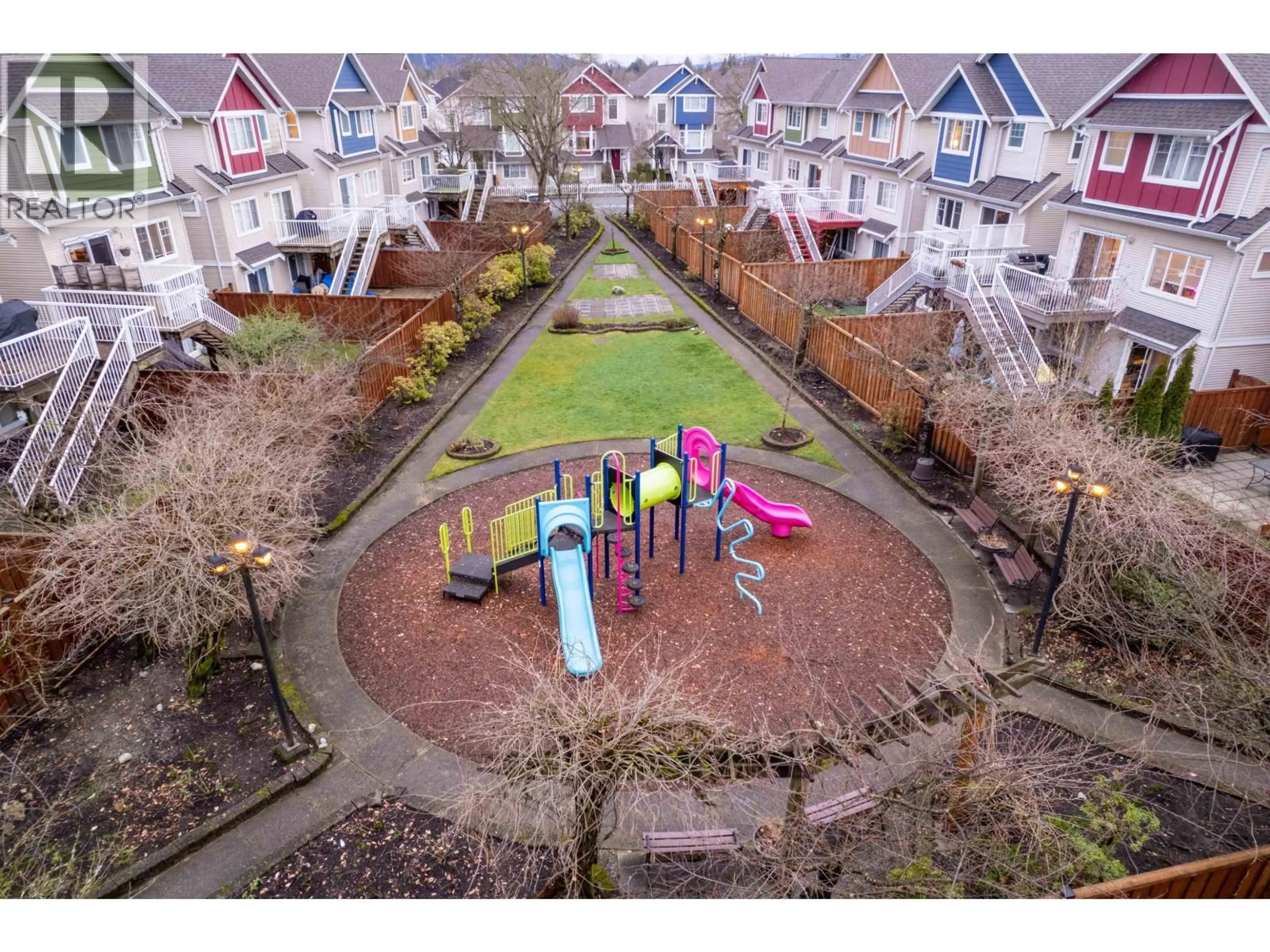 A pic from outside/outdoor area/front of a property/back of a property/a pic from drone, city buildings view from balcony for 6 - 1108 RIVERSIDE CLOSE, Port Coquitlam British Columbia V3B8C2