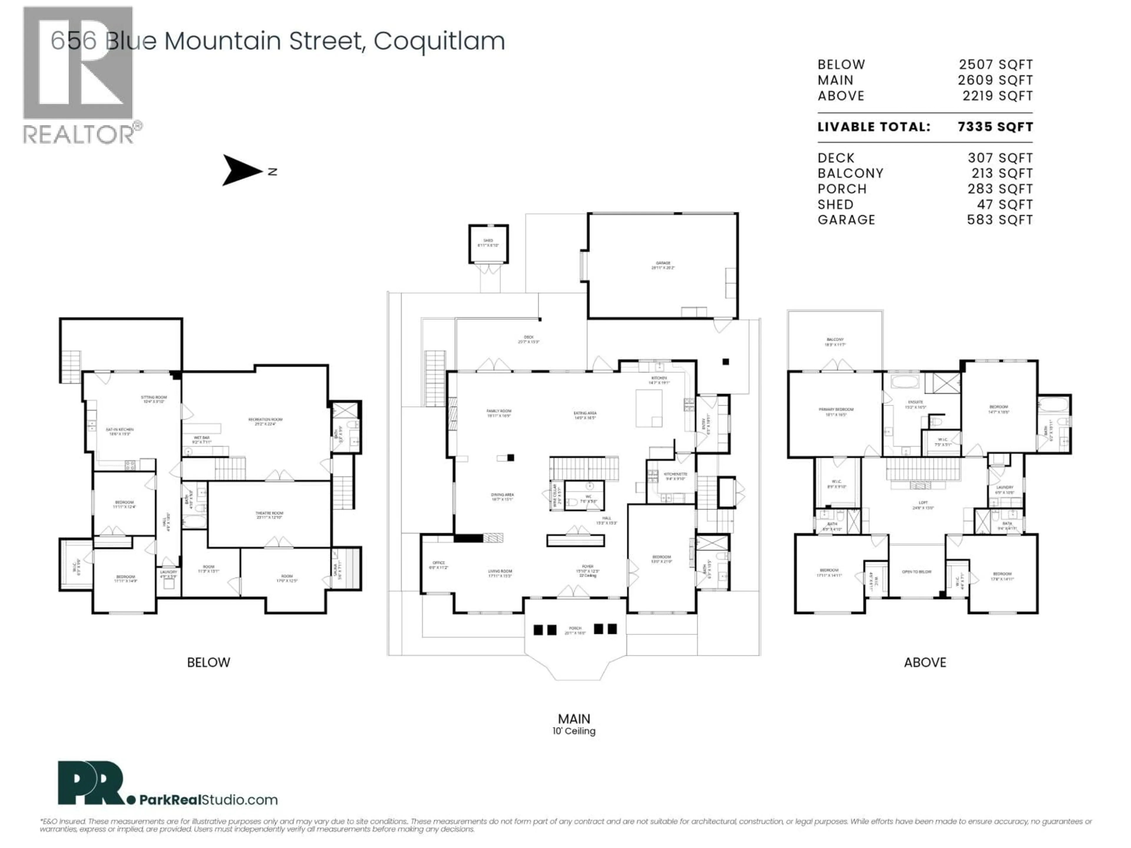 Floor plan for 656 BLUE MOUTAIN ST, Coquitlam British Columbia V3J4R6