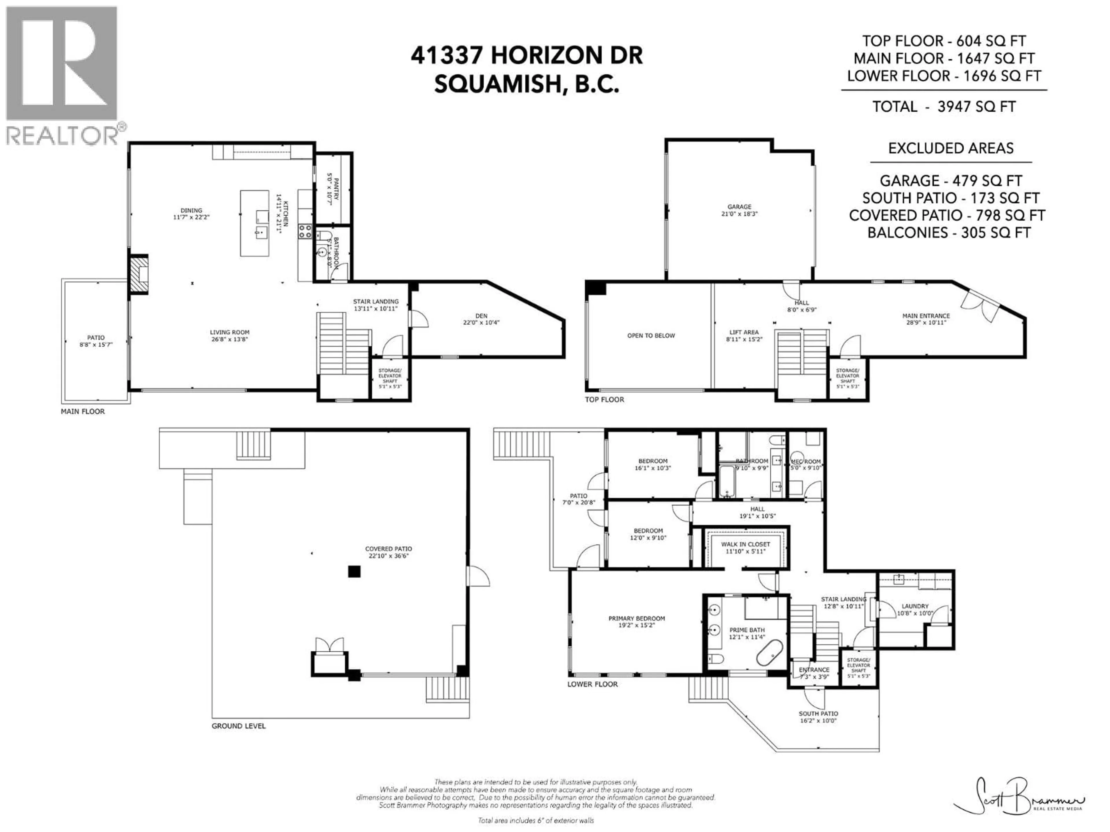 Floor plan for 41337 HORIZON DRIVE, Squamish British Columbia V8B0Y7