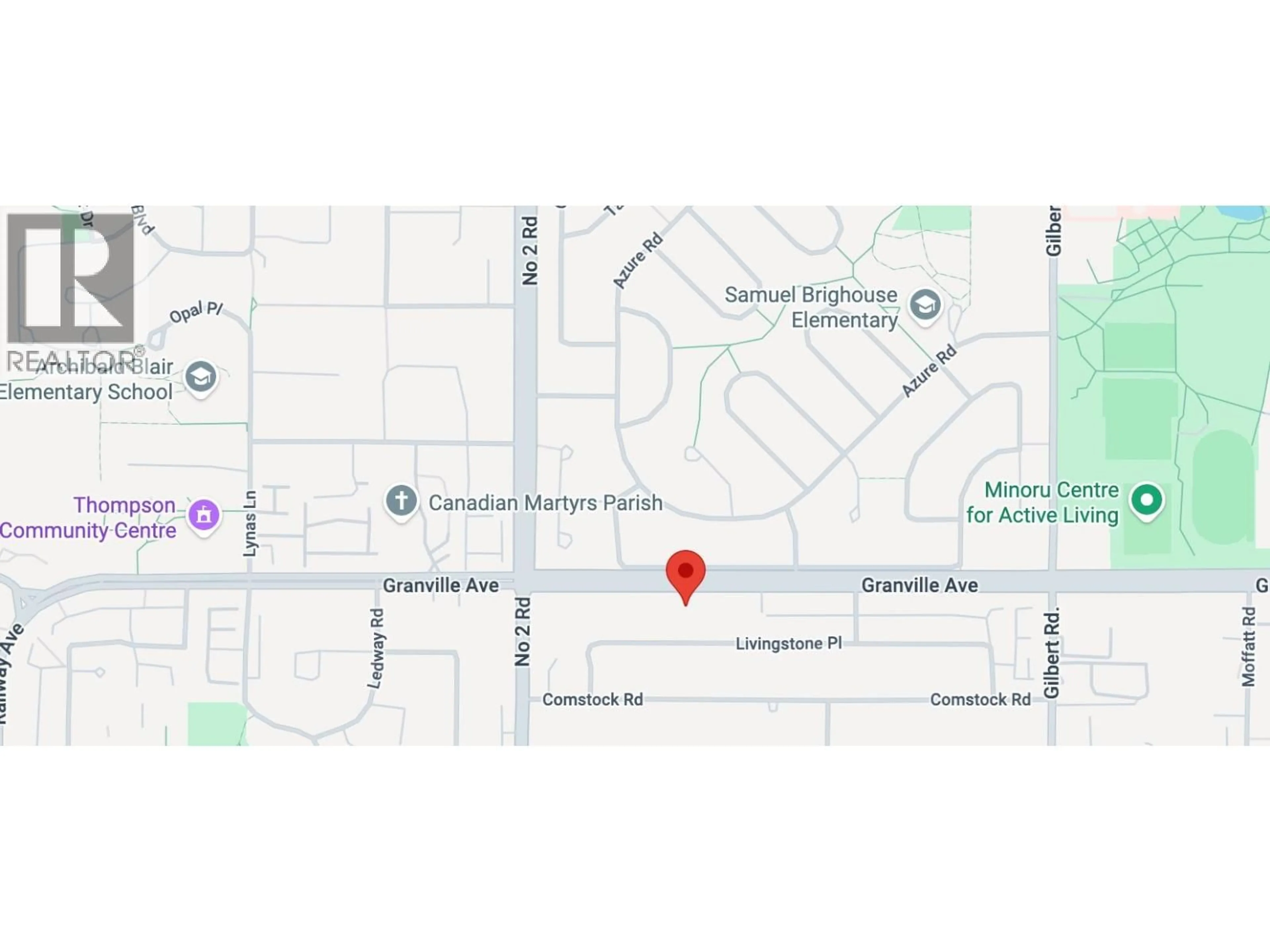 Picture of a map for 6240 GRANVILLE AVENUE, Richmond British Columbia V7C1G1