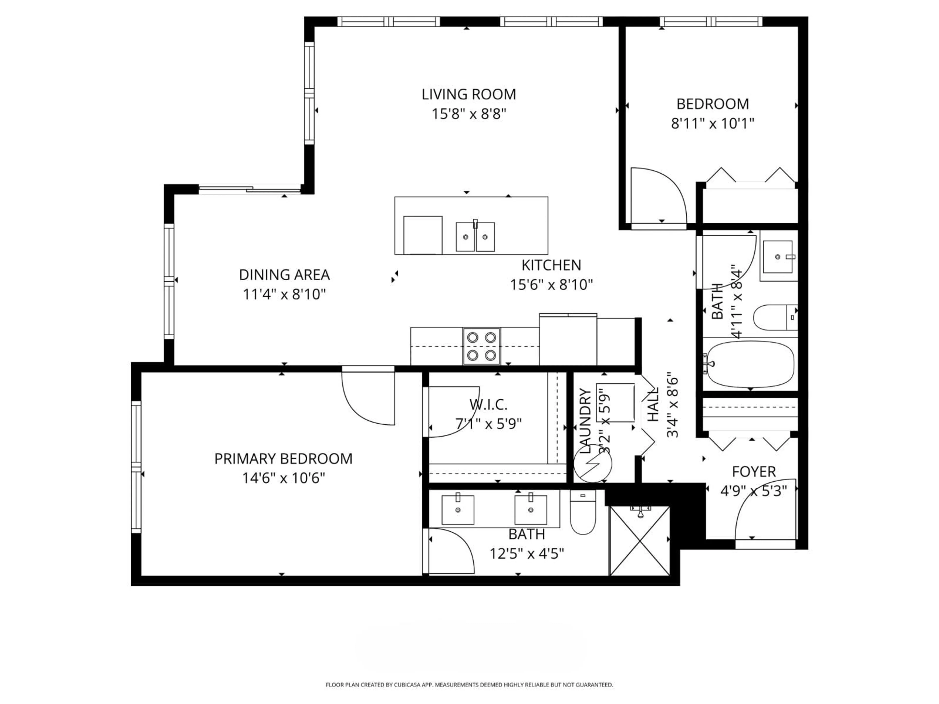 Floor plan for 205 - 45562 AIRPORT ROAD, Chilliwack British Columbia V2P0J8