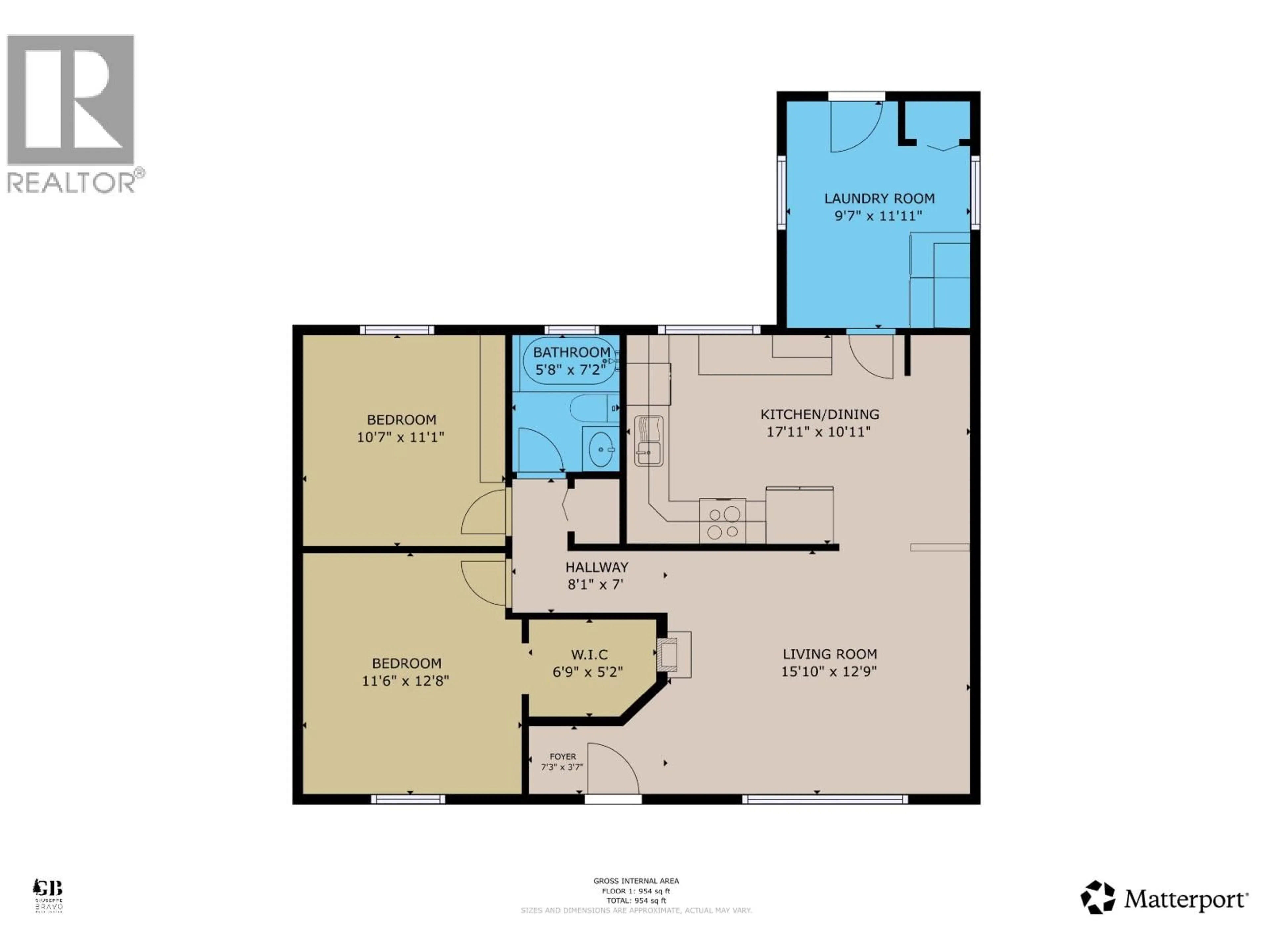Floor plan for 121 LIARD STREET, Kitimat British Columbia V8C2B1