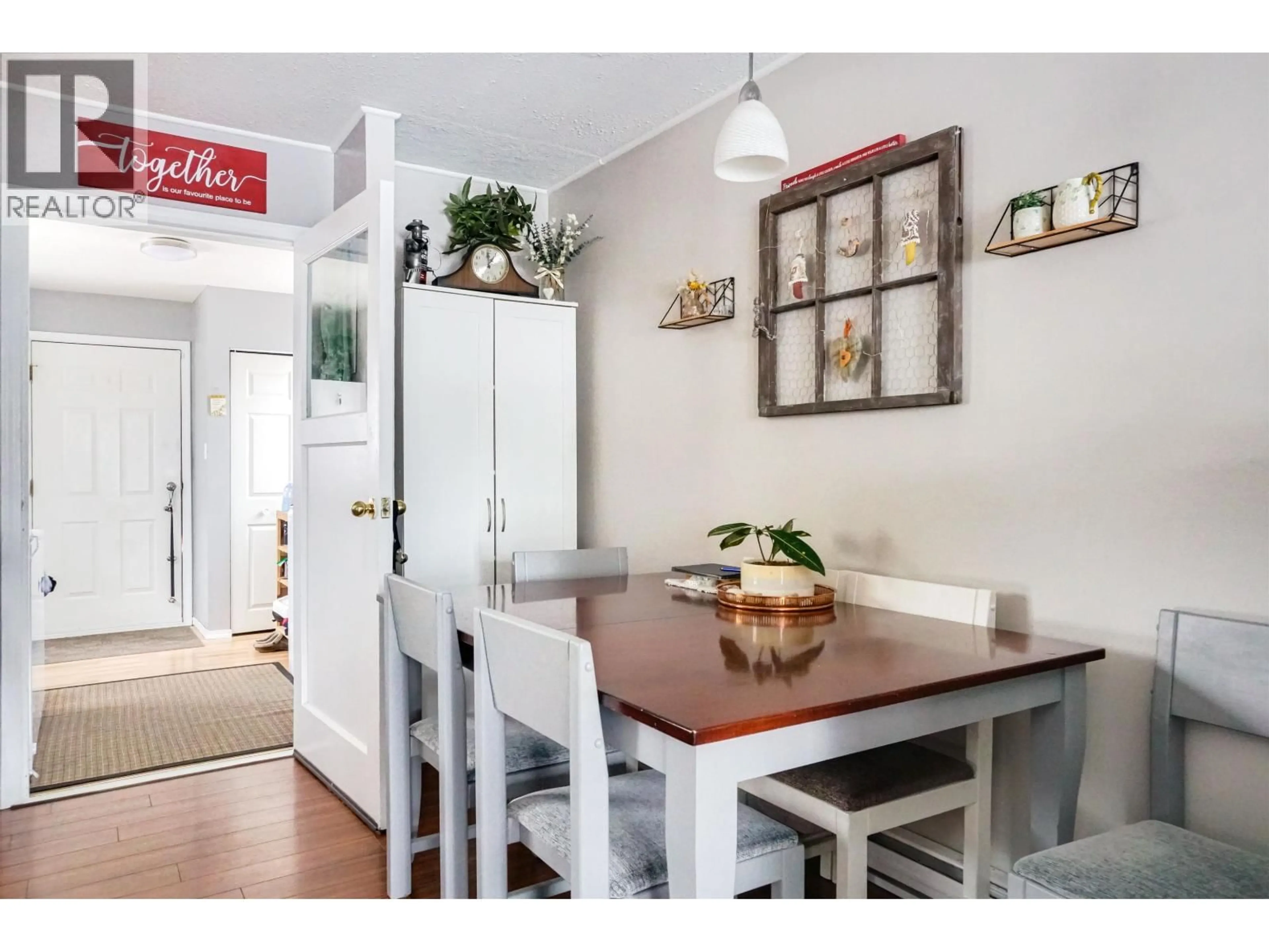 Dining room, wood/laminate floor for 121 LIARD STREET, Kitimat British Columbia V8C2B1