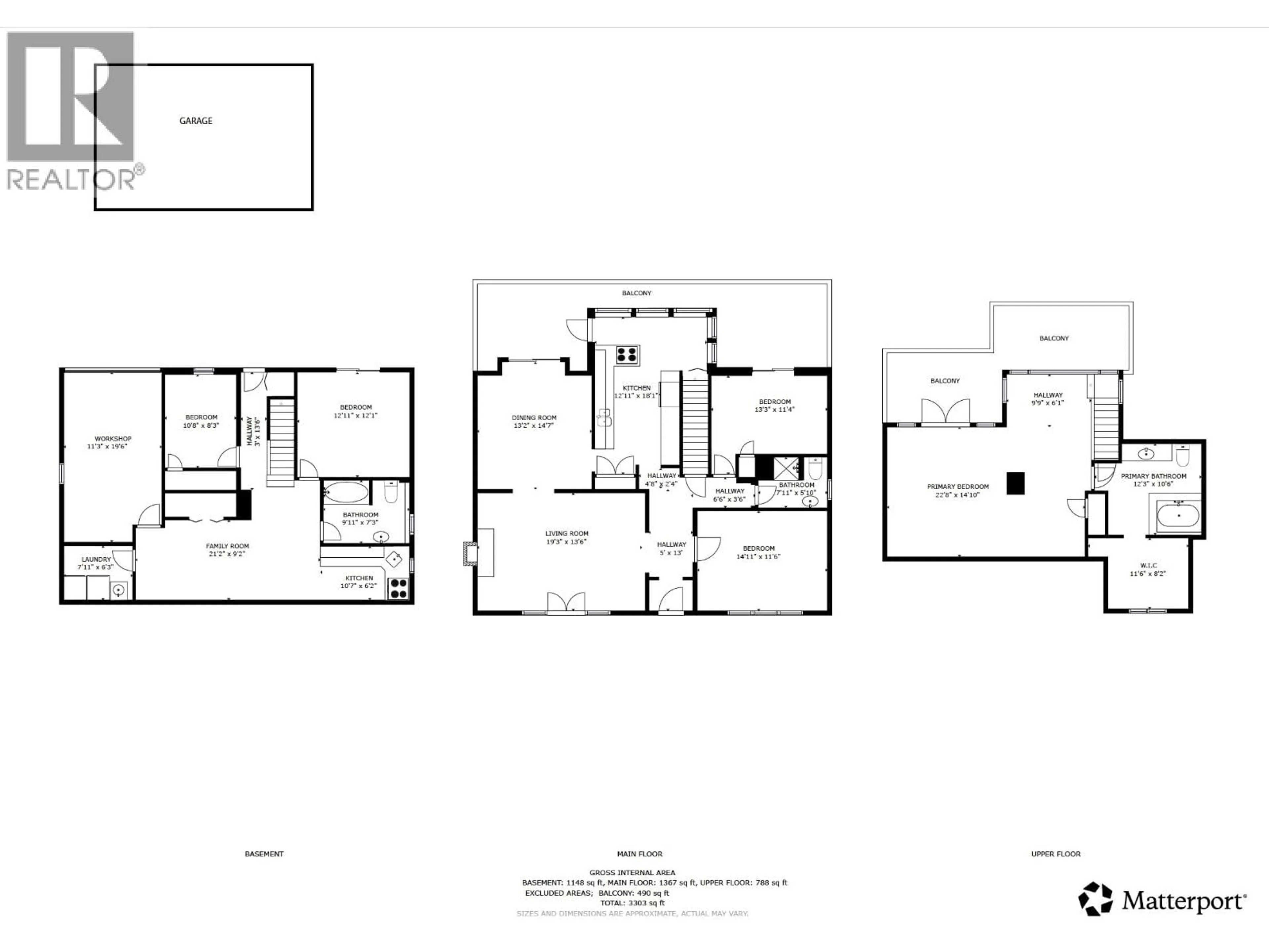 Floor plan for 4327 LOCARNO CRESCENT, Vancouver British Columbia V6R1G2
