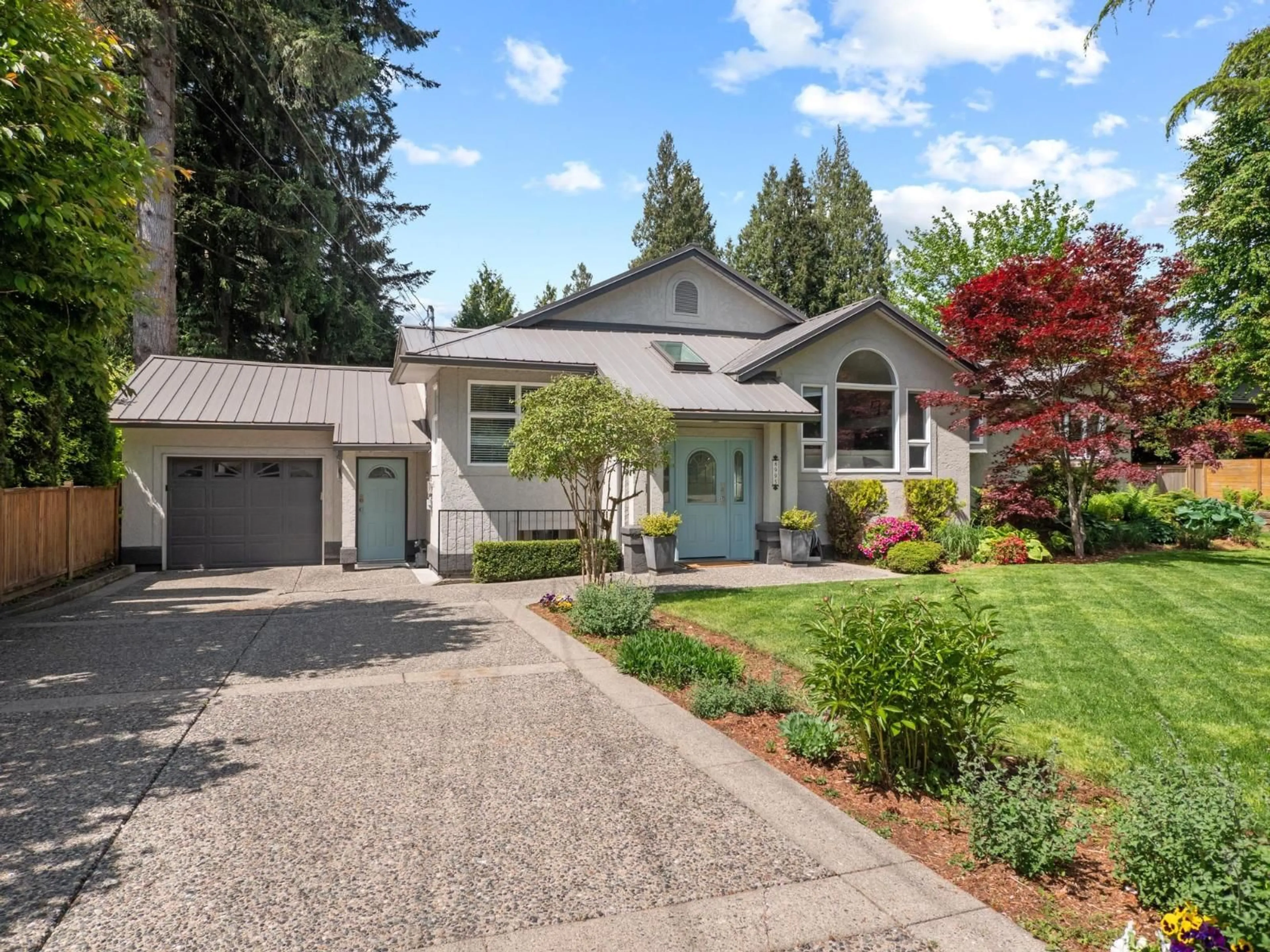 Home with vinyl exterior material, street for 8995 TRATTLE STREET, Langley British Columbia V1M2S4