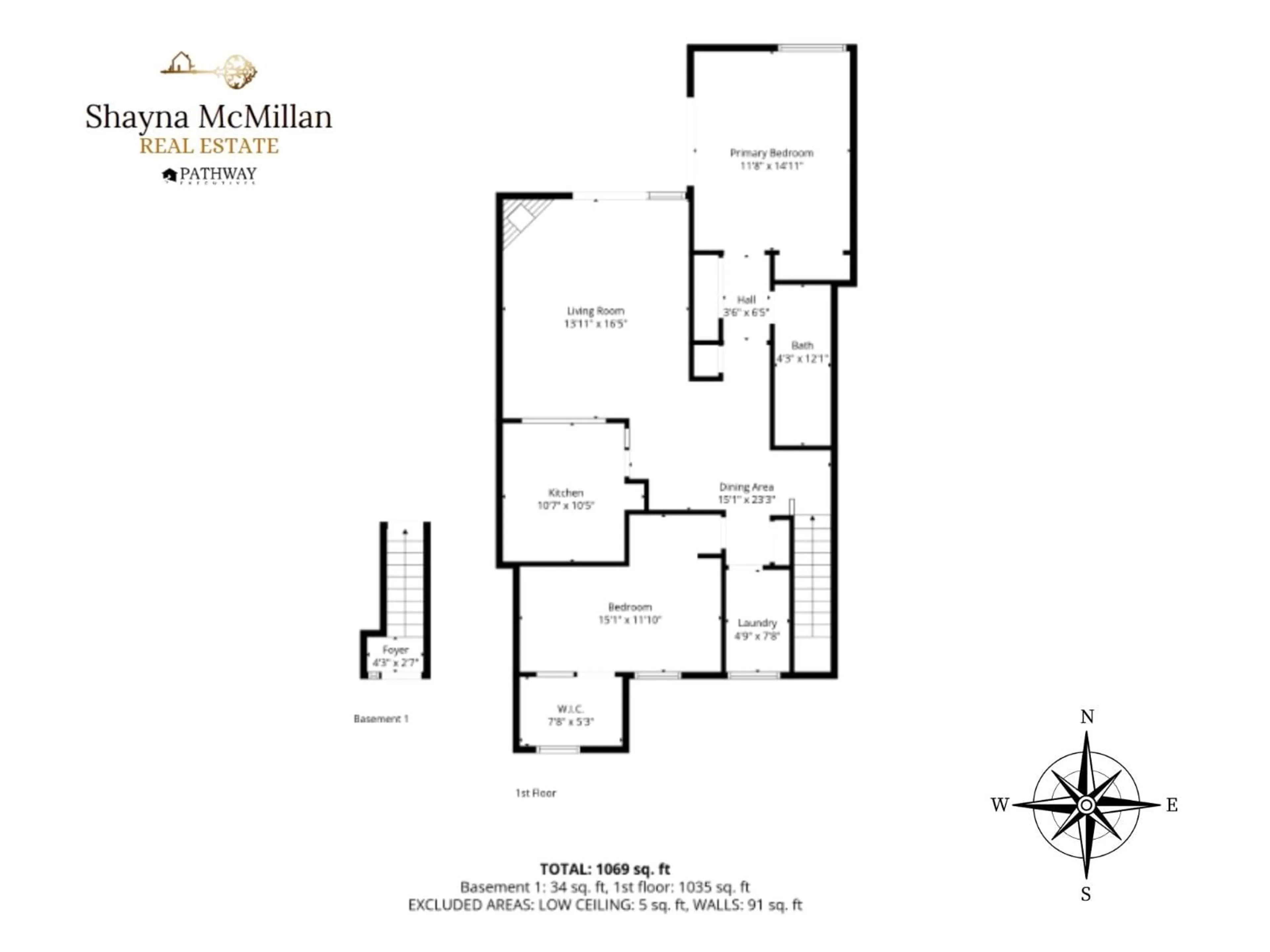 Floor plan for 6 - 45915 CHEAM AVENUE, Chilliwack British Columbia V2P1N7