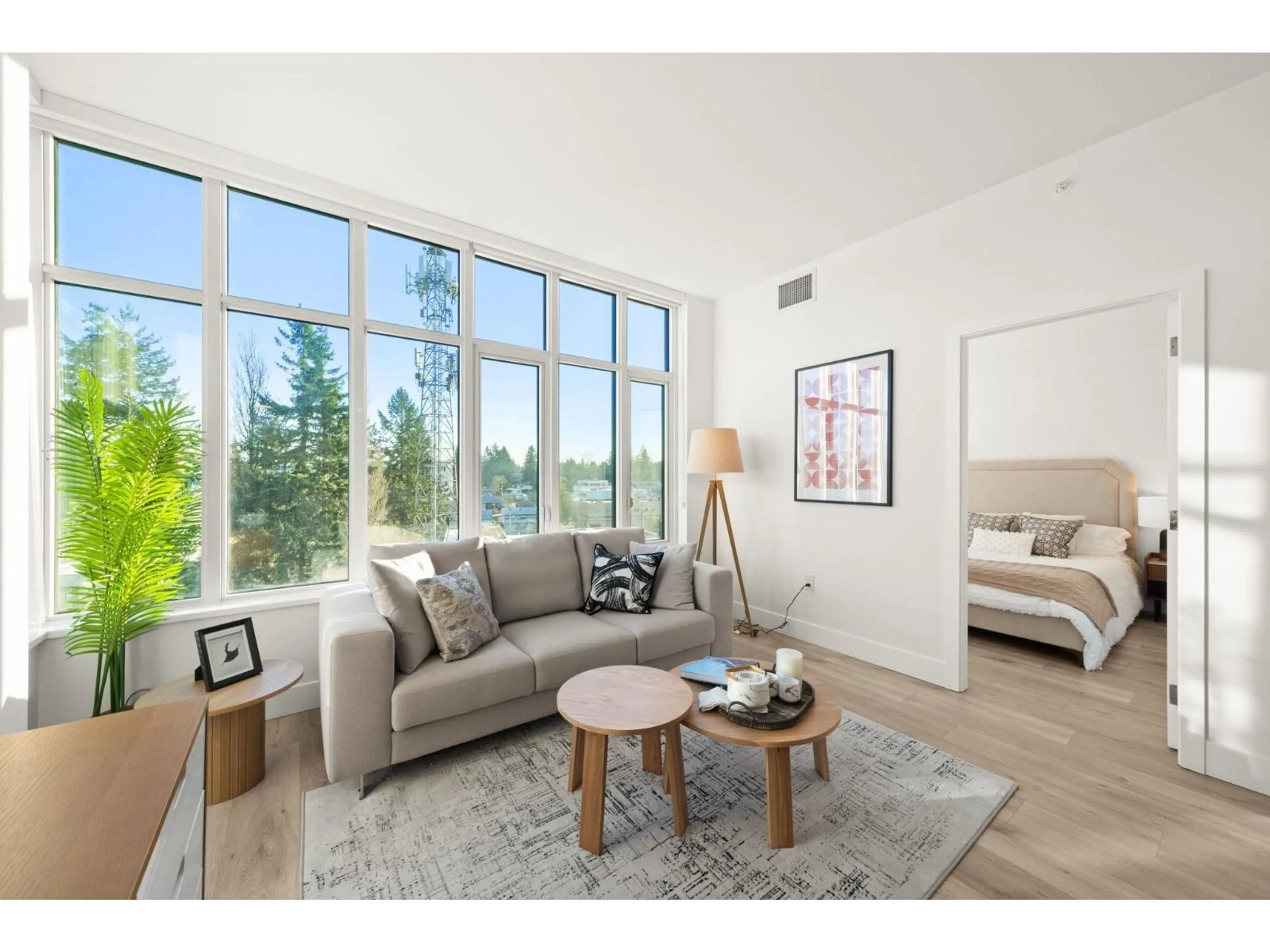 Living room with furniture, unknown for 610 - 10428 WHALLEY BOULEVARD, Surrey British Columbia V3T0W2