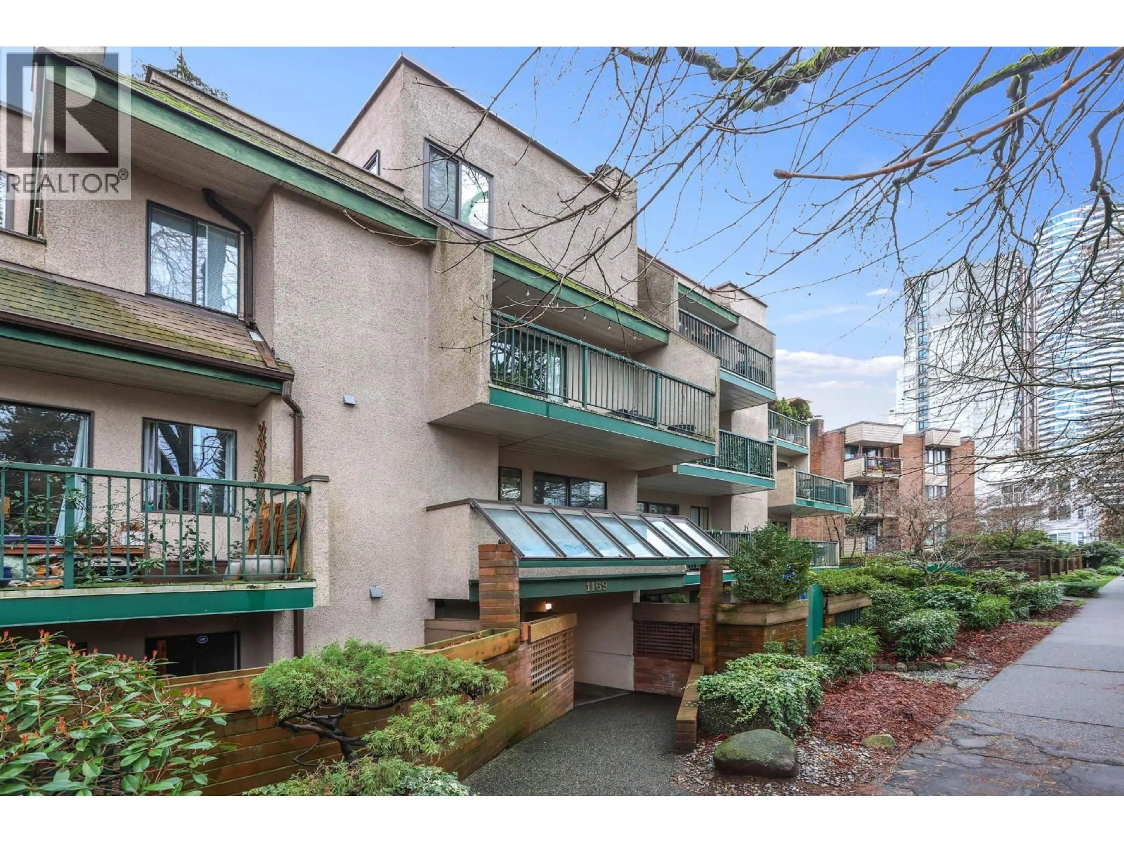 Patio, street for 307 - 1169 NELSON STREET, Vancouver British Columbia V6E1J3
