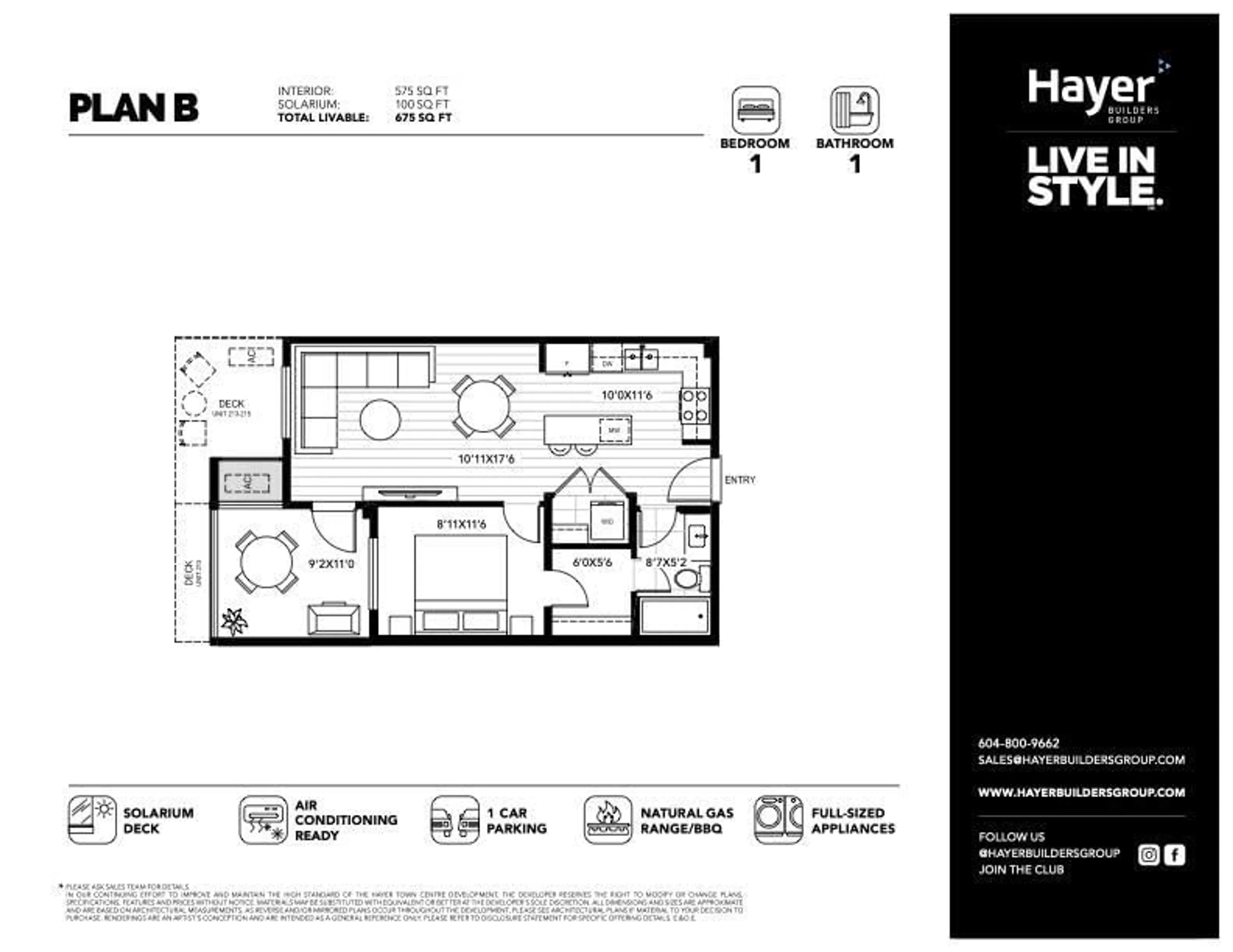 Floor plan for 108 - 19911 76 AVENUE, Langley British Columbia V2Y1S3