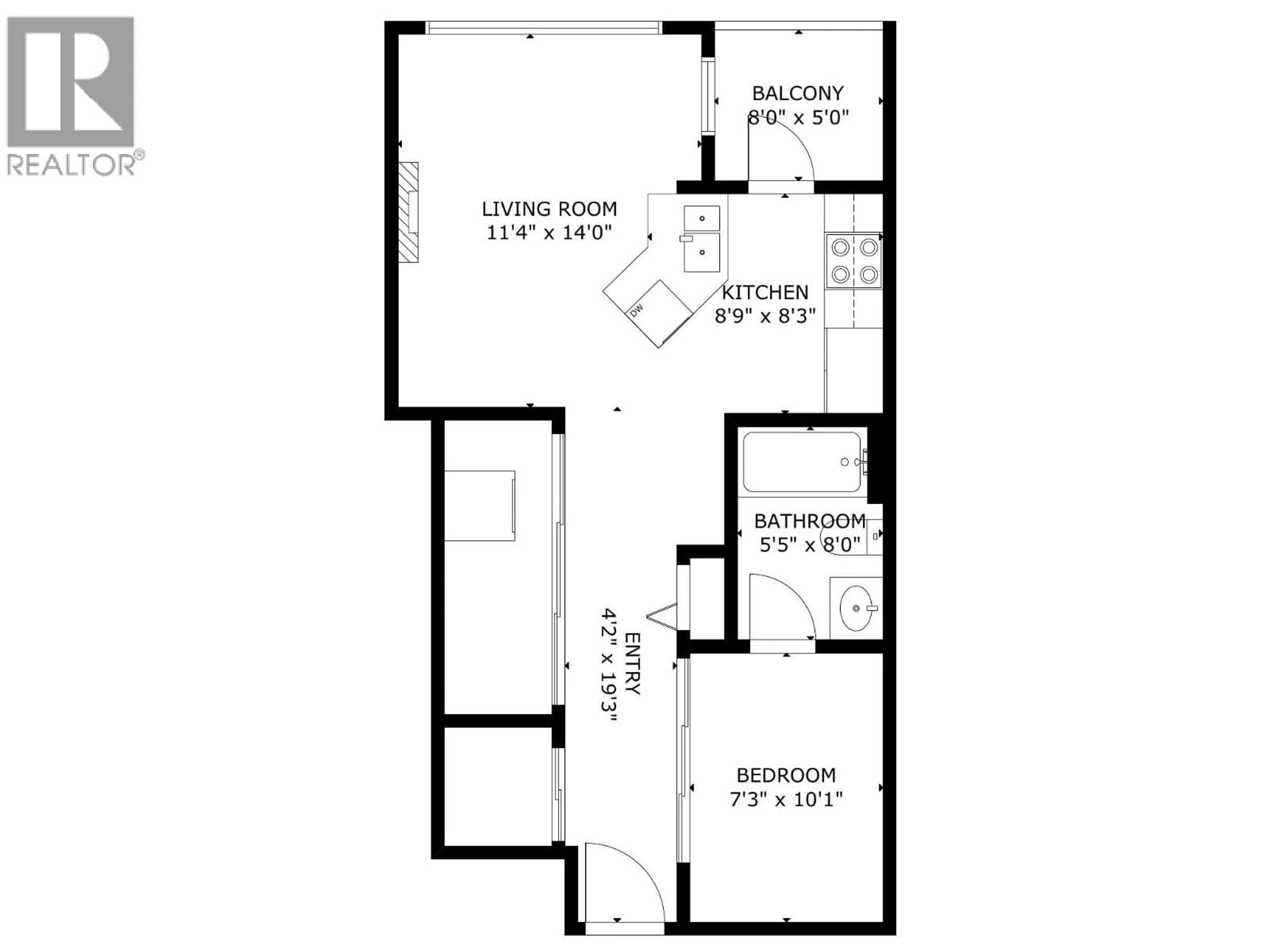 Floor plan for 604 - 22318 LOUGHEED HIGHWAY, Maple Ridge British Columbia V2X2T4