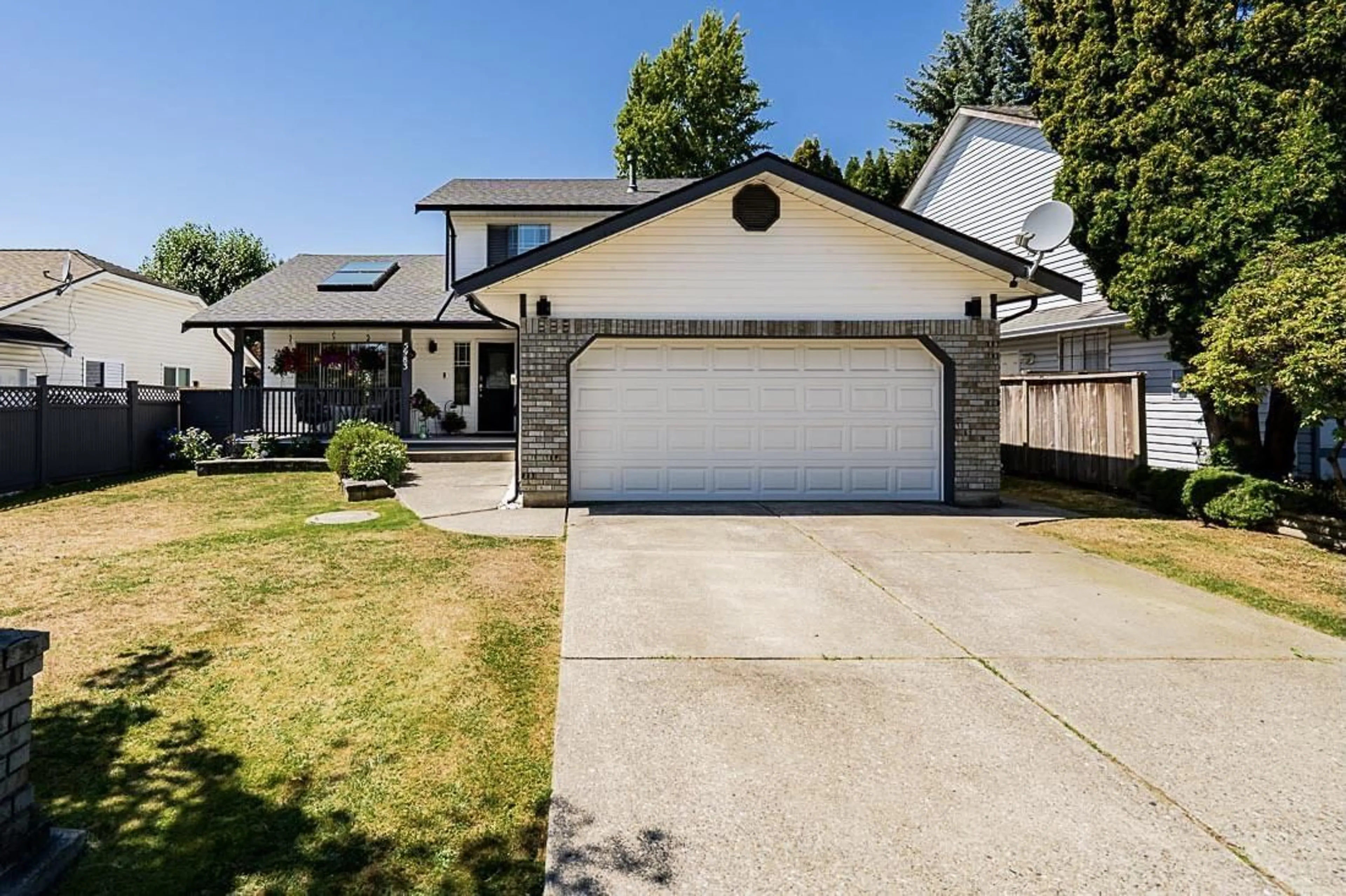 Home with vinyl exterior material, street for 5983 188 STREET, Surrey British Columbia V3S7M1