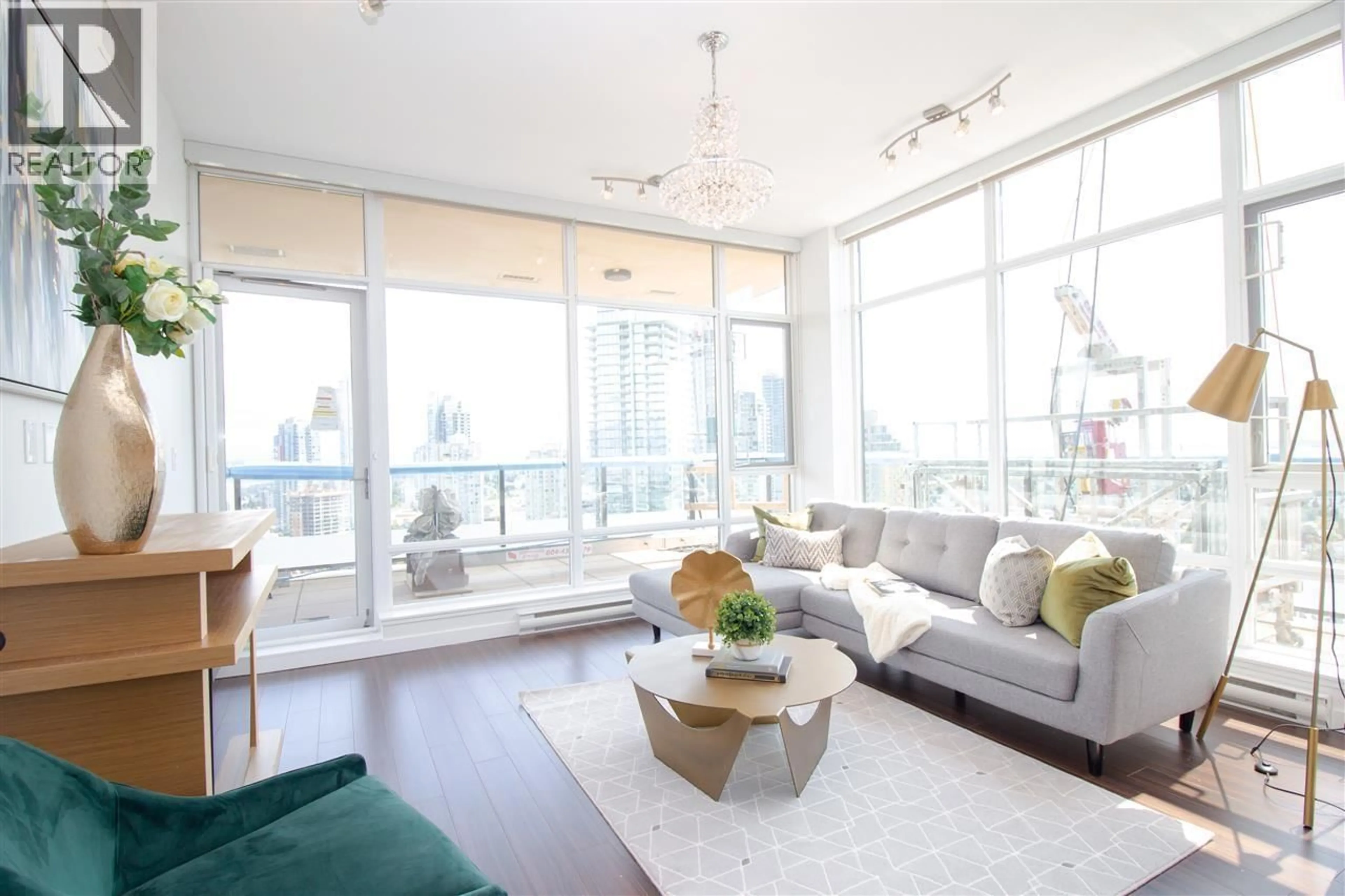 Living room with furniture, unknown for 2602 - 6188 WILSON AVENUE, Burnaby British Columbia V5H0A5