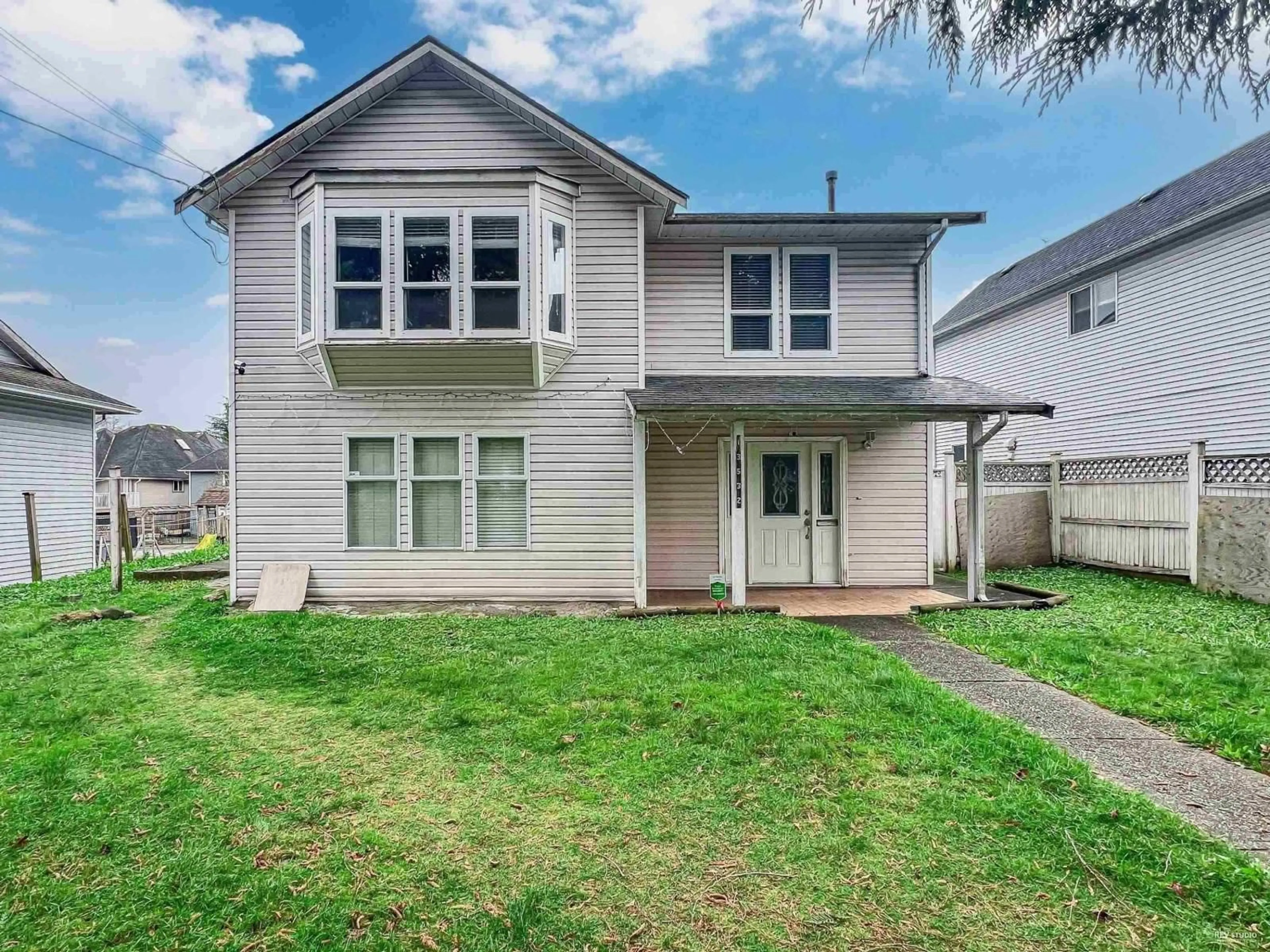 Home with vinyl exterior material, street for 13532 64 AVENUE, Surrey British Columbia V3W1Y3