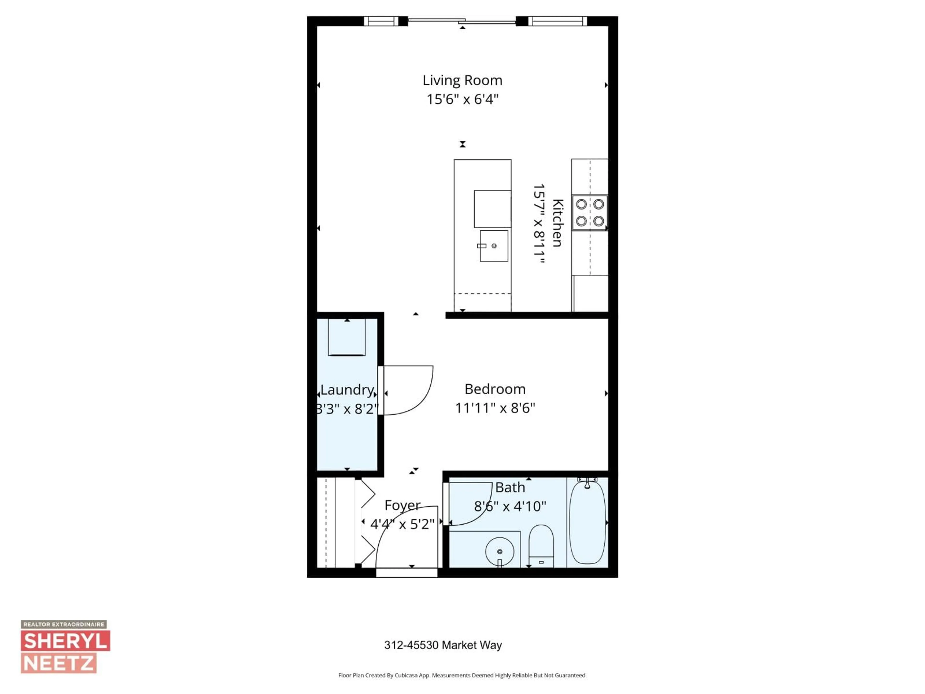 Floor plan for 312 - 45530 MARKET WAY, Chilliwack British Columbia V2R0M5